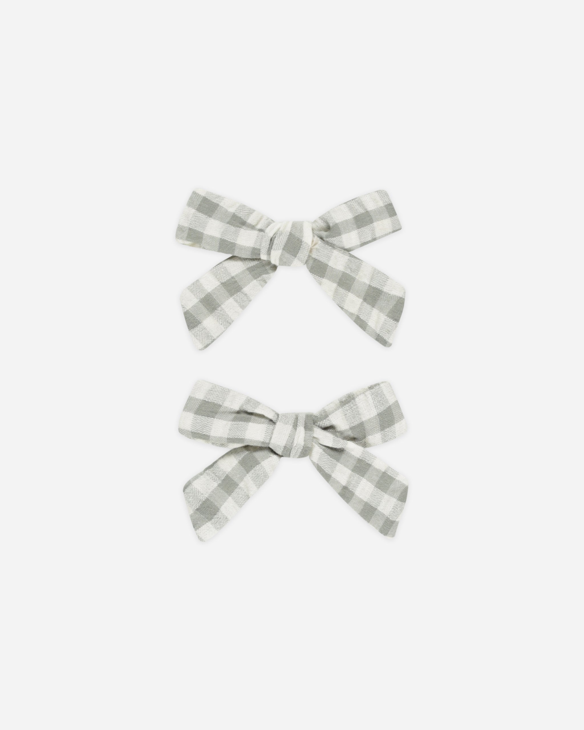  Bows, Set of 2 || Eucalyptus Gingham、mySite、layawaytickets