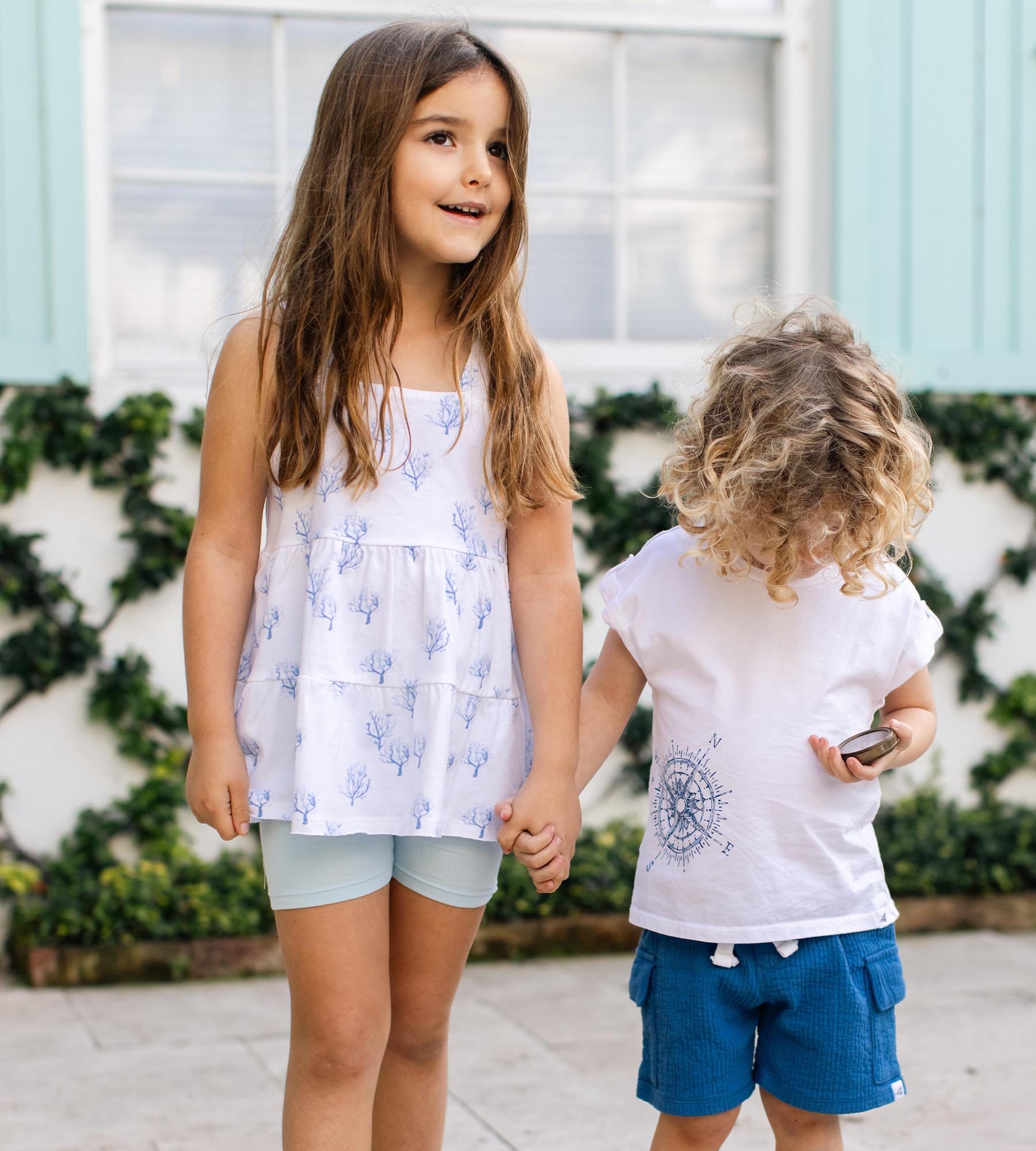 Little Explorer Boy Top & Shorts Set、mySite、g9winljtr