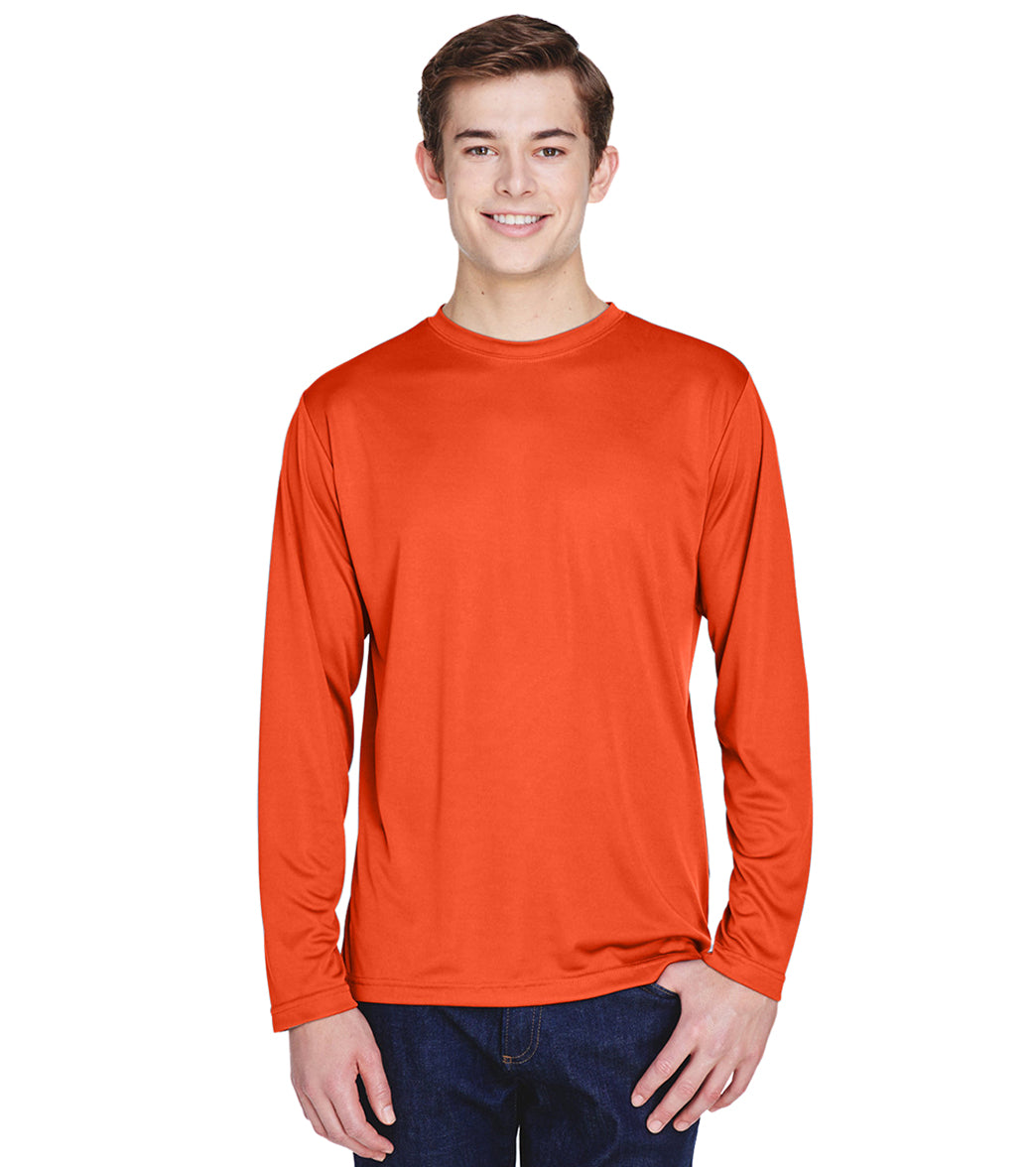 Team 365 Men's Zone Performance Long Sleeve T-Shirt、mySite、noshort