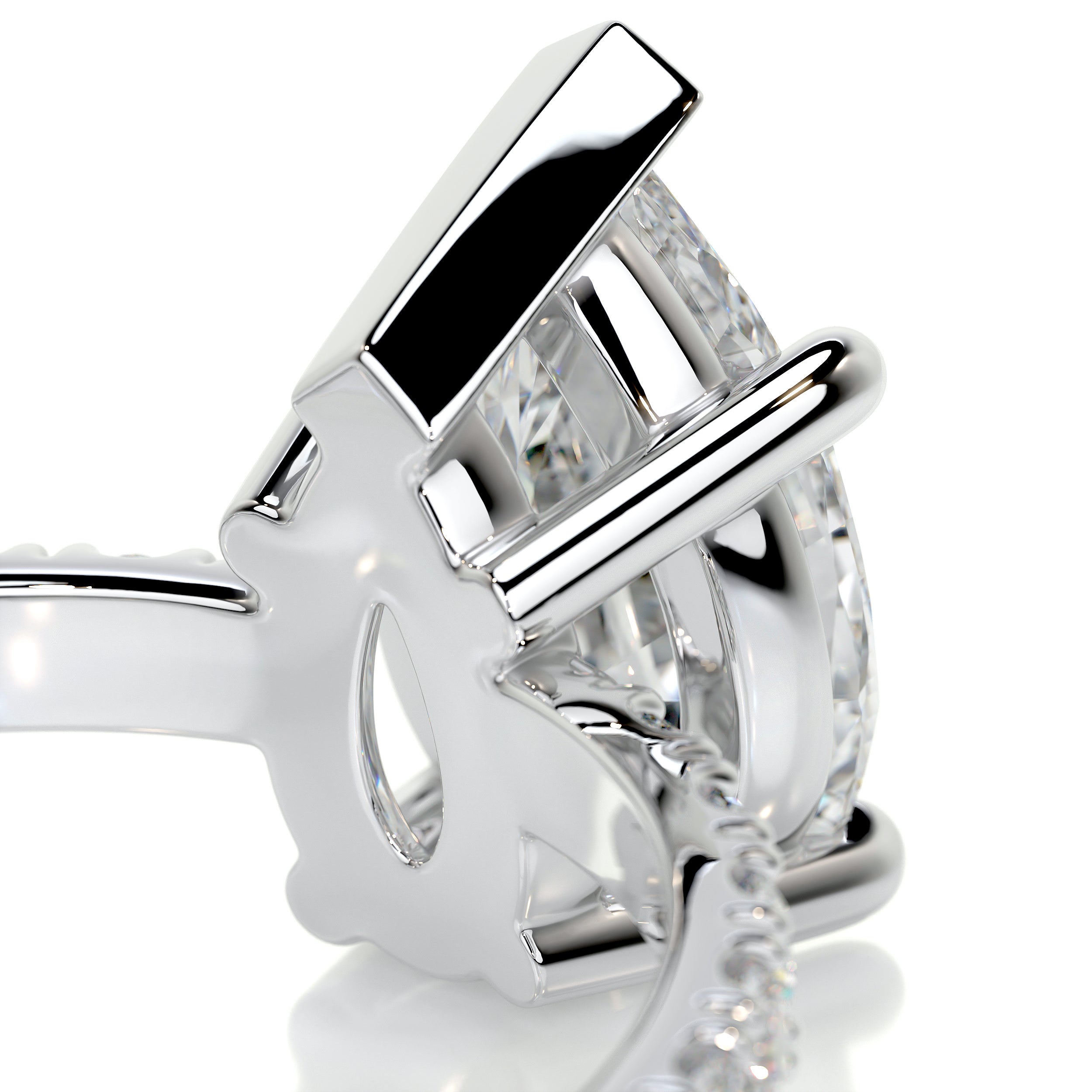 Hailey Diamond Engagement Ring -14K White Gold、mySite、hinf8tx79