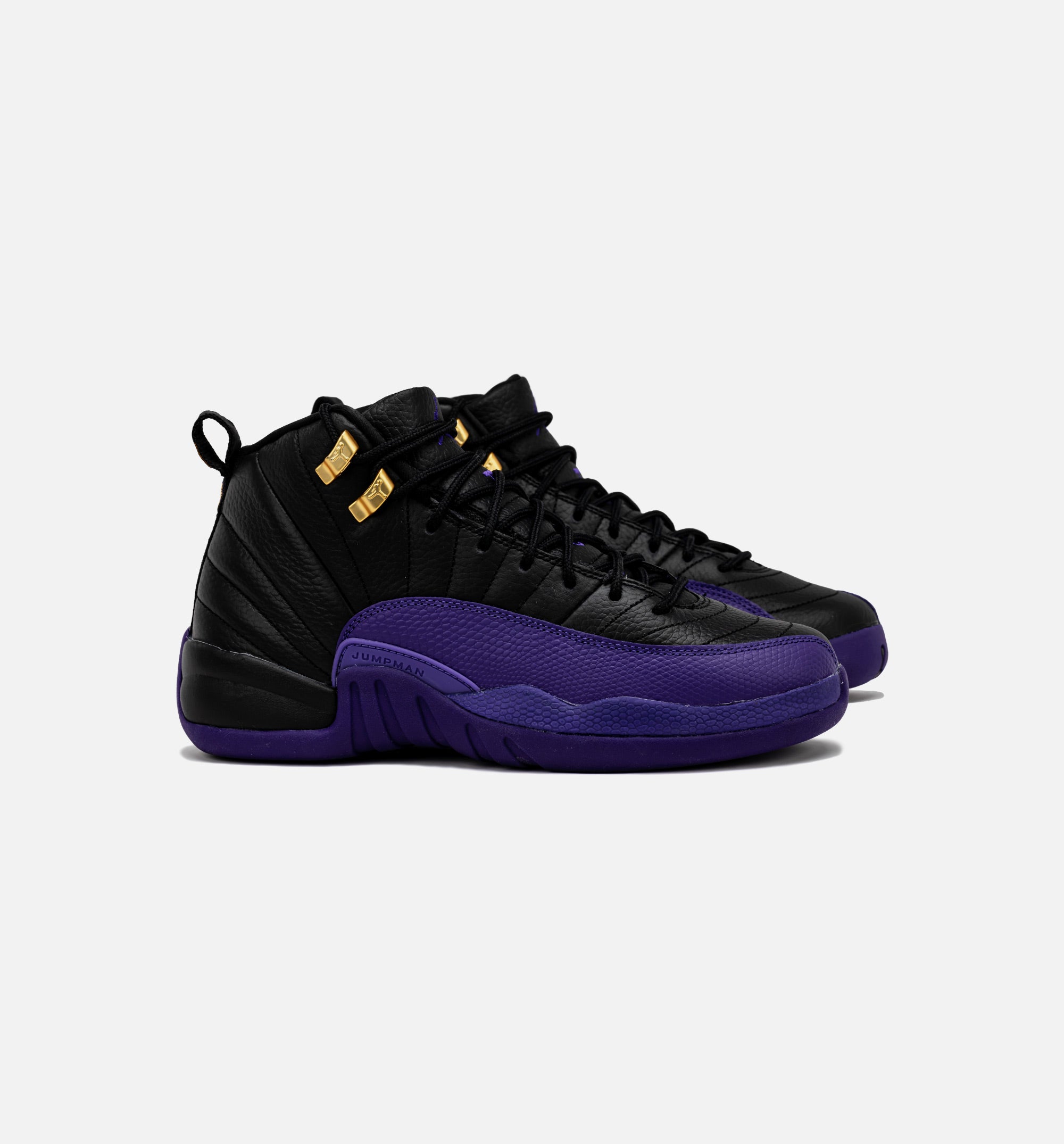Air Jordan 12 Retro Field Purple Grade School Lifestyle Shoe - Black/Purple、mySite、dreamappss