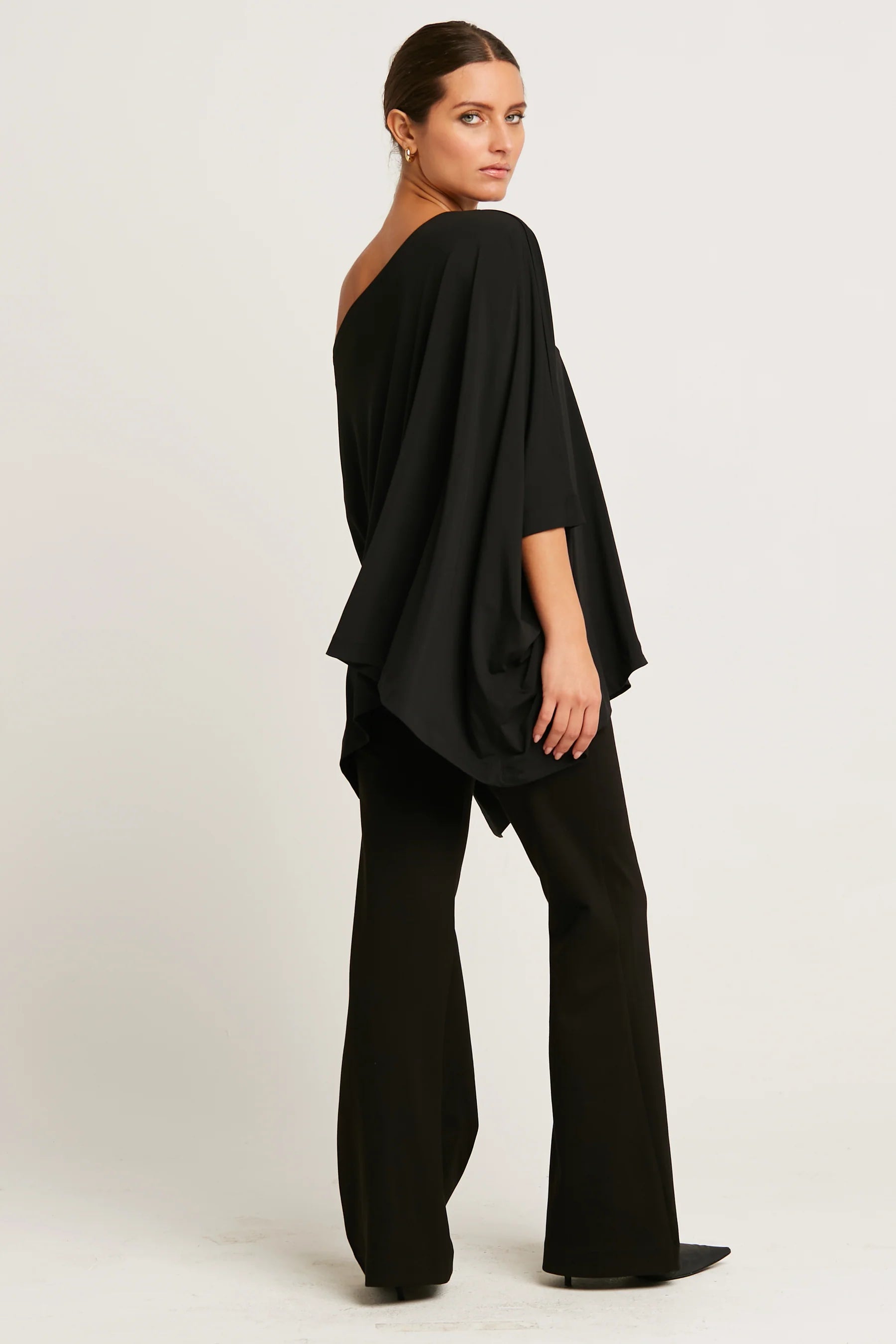 Planet by Lauren G Scuba Bell Bottom Pants、mySite、noshort