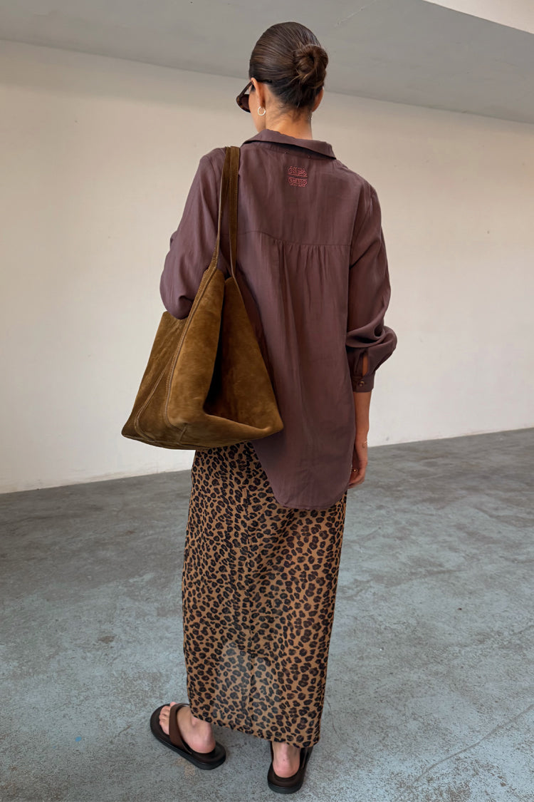 Leopard Sheer Jaspre Skirt、mySite、solidvoid