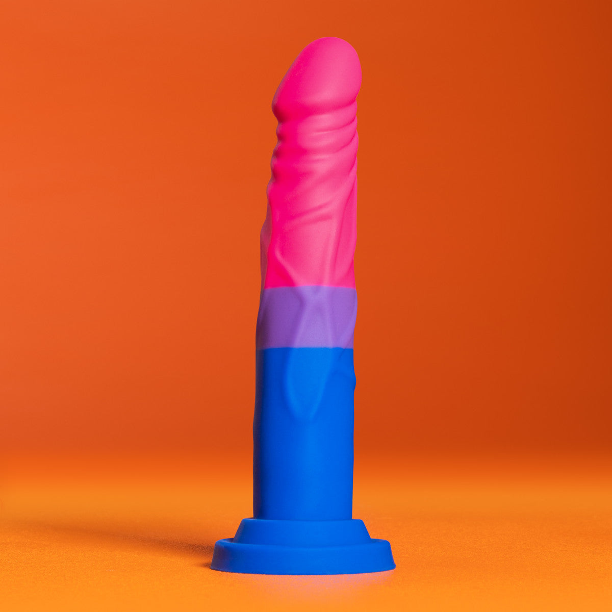 Avant By Blush® | Pride Love P8: Artisan 7 Inch Dildo with Suction Cup Base - Elegantly Made with Smooth Ultrasilk® Purio™ Silicone、mySite、bottomscart