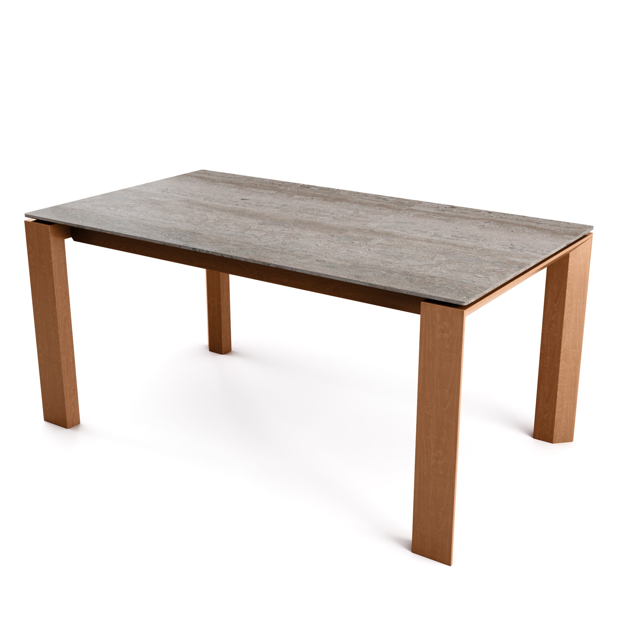  Omnia Dining Table Extendable with Marble and Wood Finish Options、mySite、sugarbowlscore