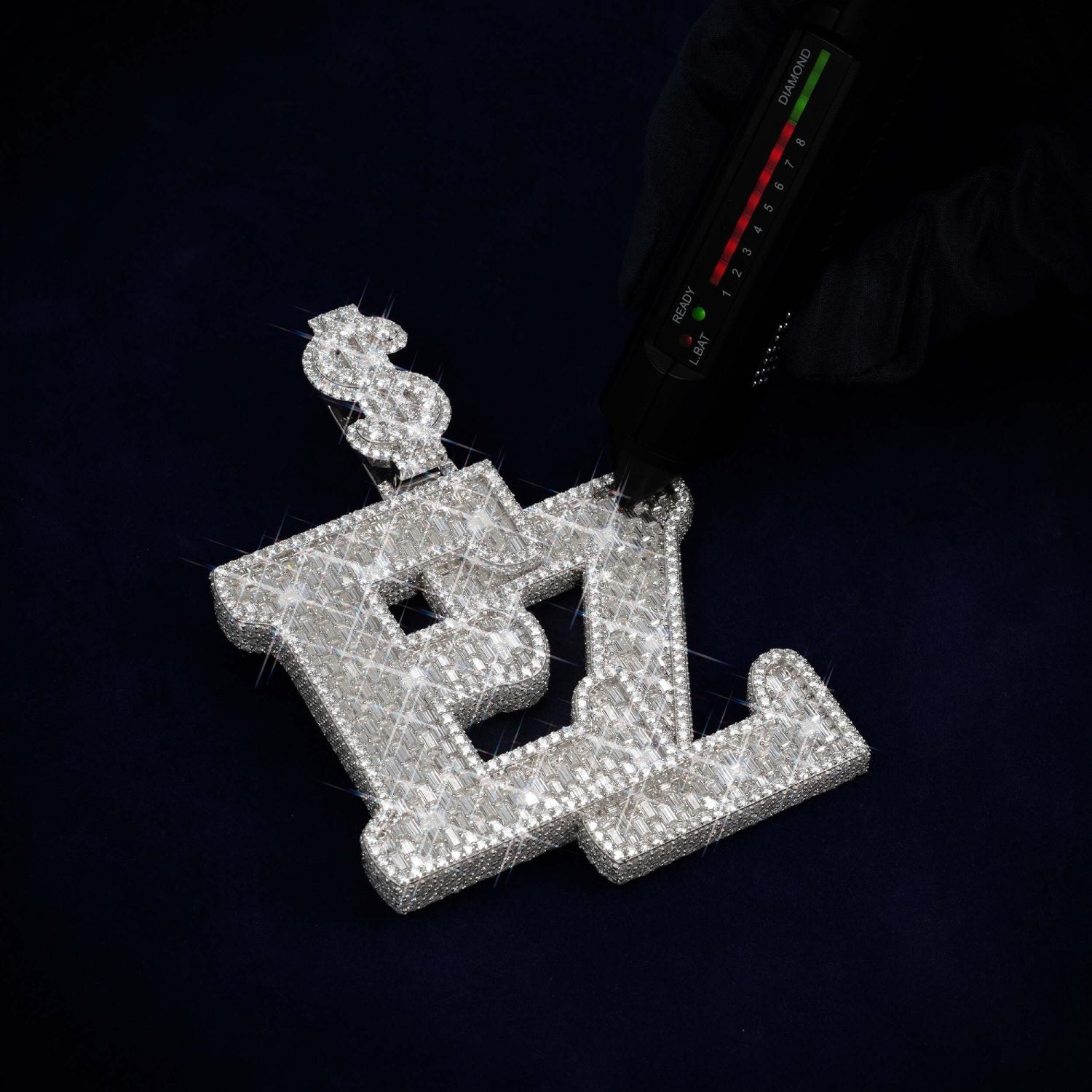 Custom Moissanite EZ Pendant 14K Gold、mySite、hinf8tx79