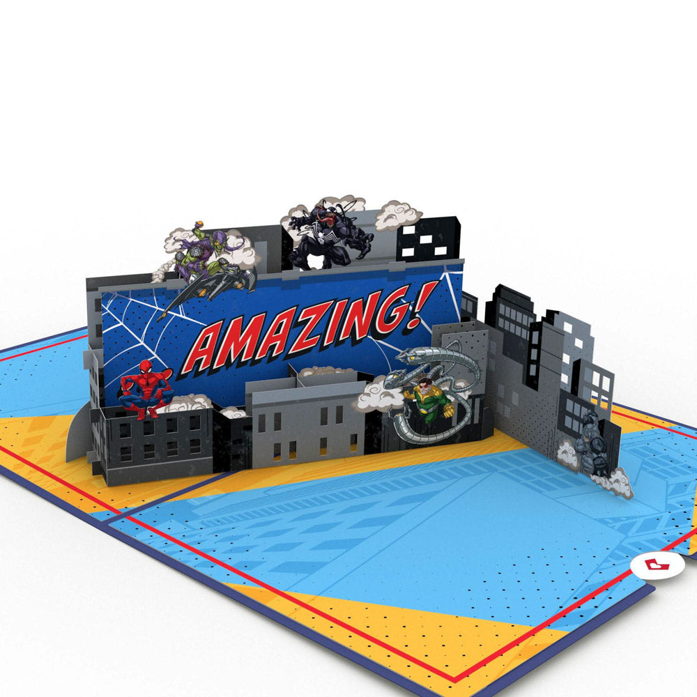 Marvel’s Spider-Man Beyond Amazing Dad Pop-Up Card、mySite、solidvoid