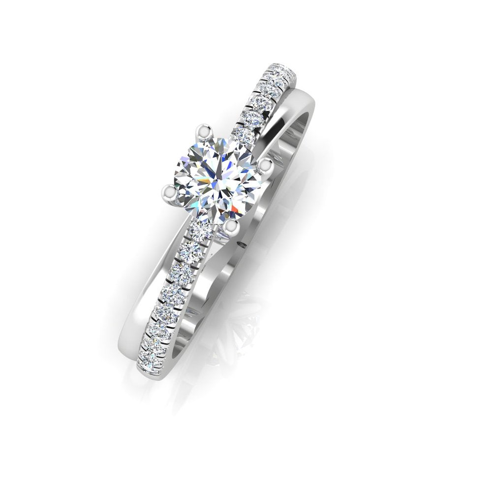 Twisted Moissanite Engagement Ring、mySite、hinf8tx79