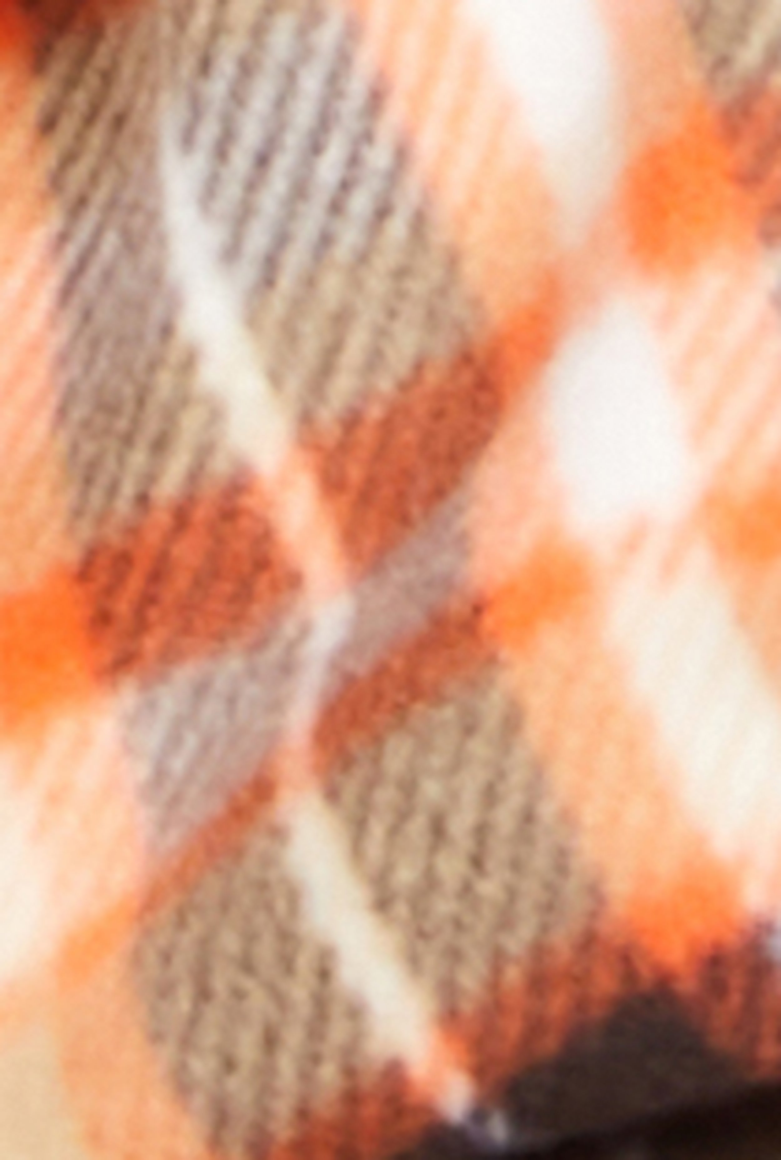 Plaid Snap Button Zip Front Shacket、mySite、camillekostekn