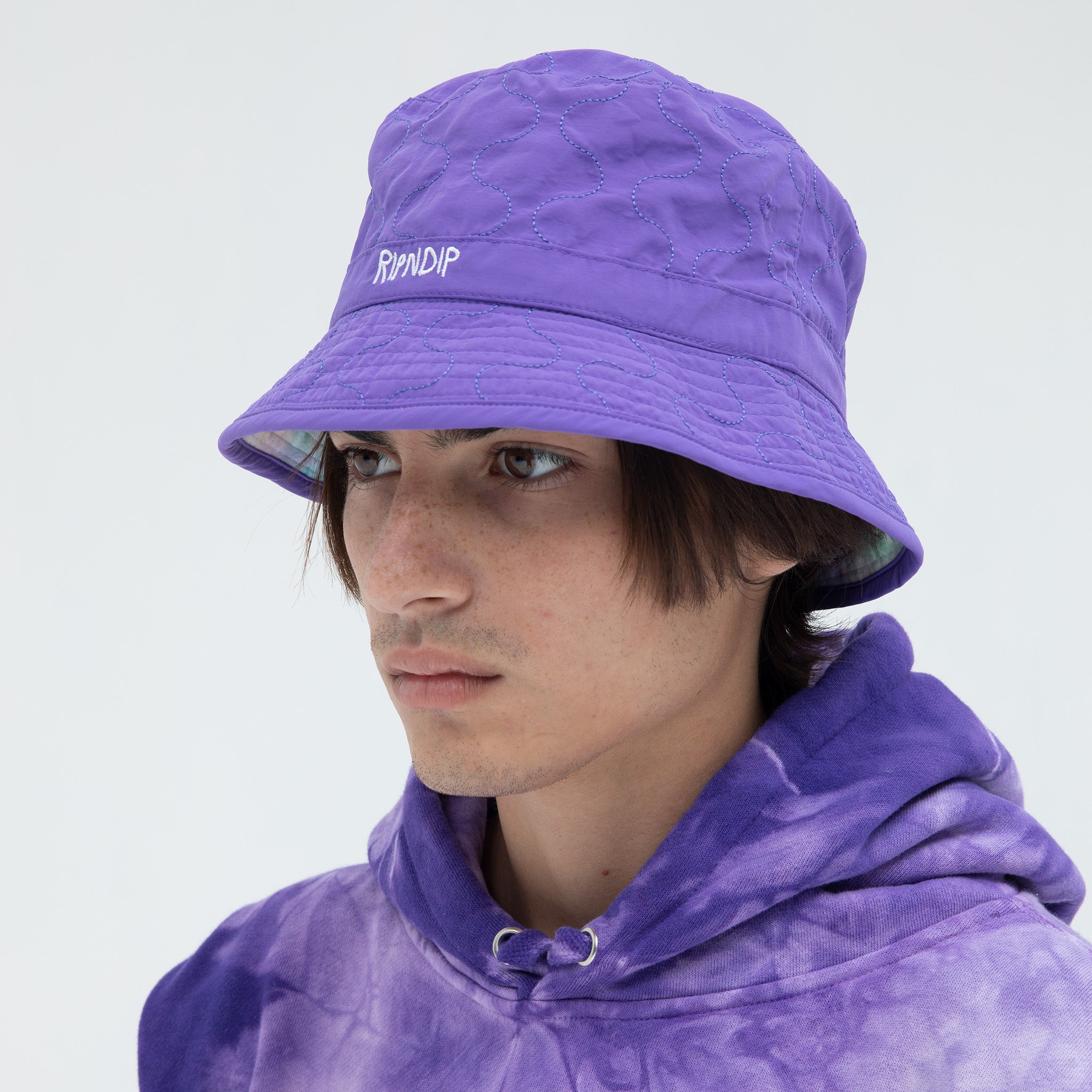  Castanza Reversible Bucket Hat (Purple)、mySite、merchandisen