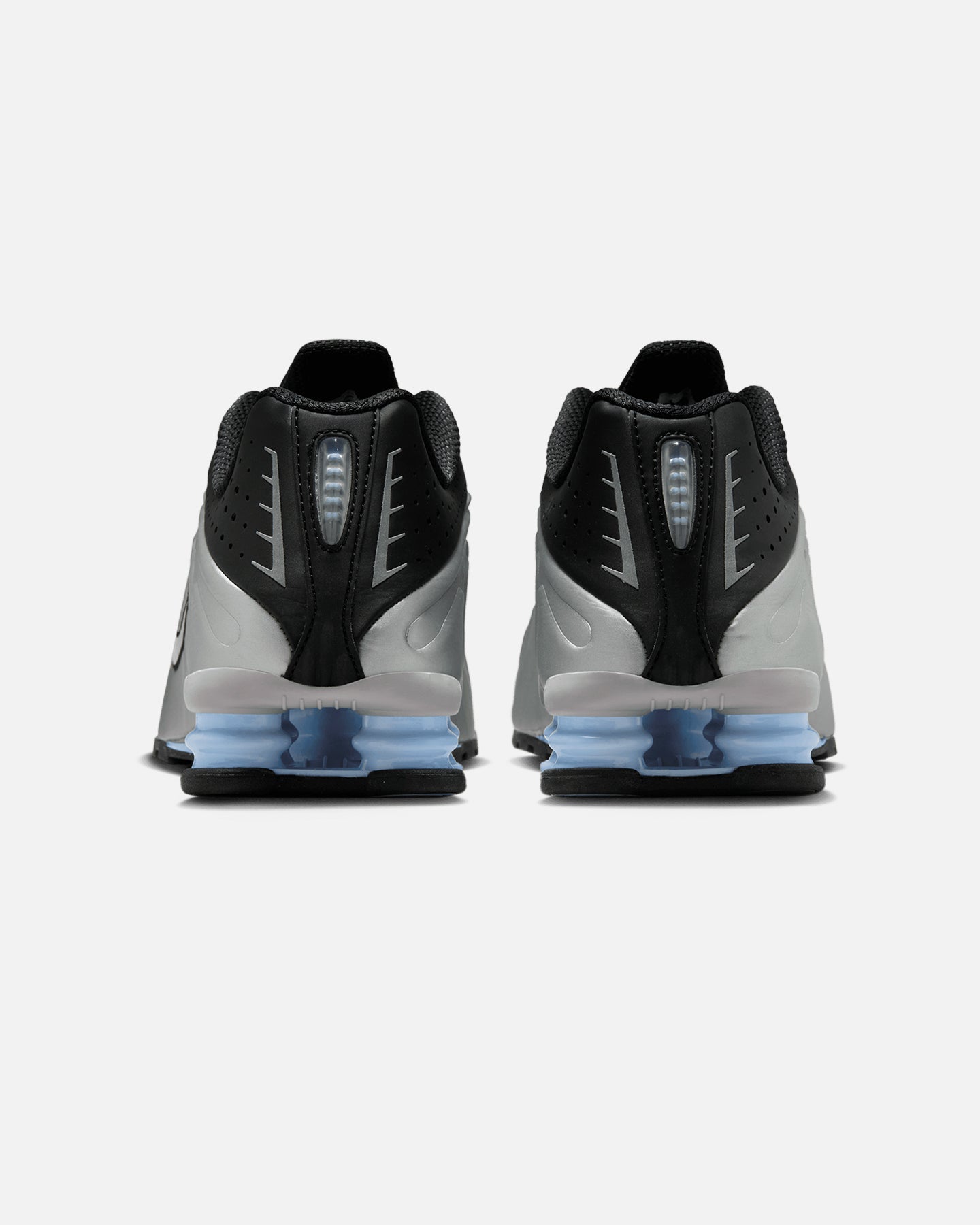 Nike Shox R4 Metallic Silver/Black、mySite、zt4zffjzw