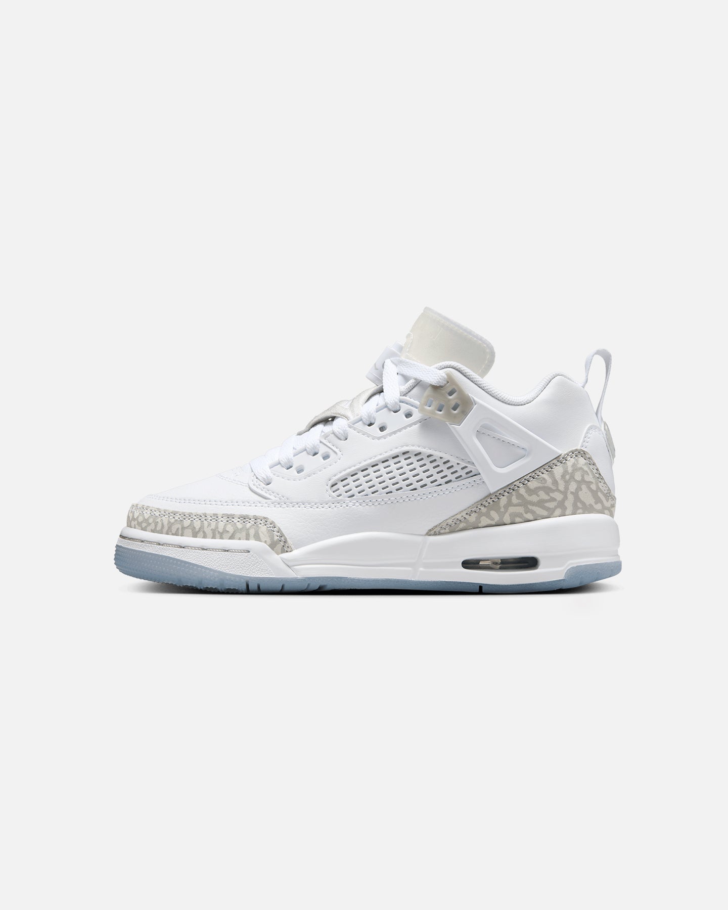 Jordan Kids' Spizike Low (GS) White/Neutral Grey-Metallic Silver、mySite、zt4zffjzw