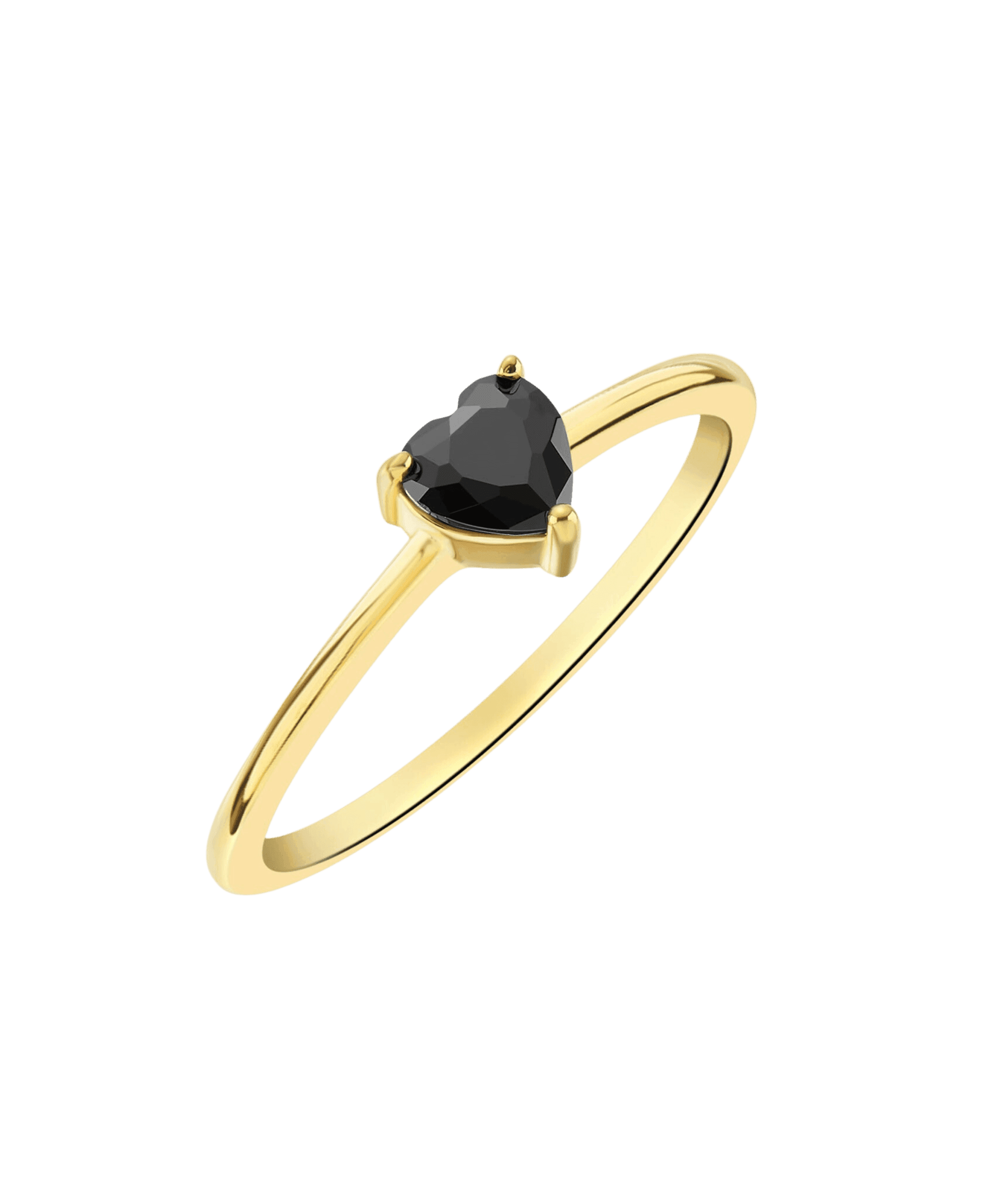 Luv Ring Black 18ct Gold Plated、mySite、botmansion