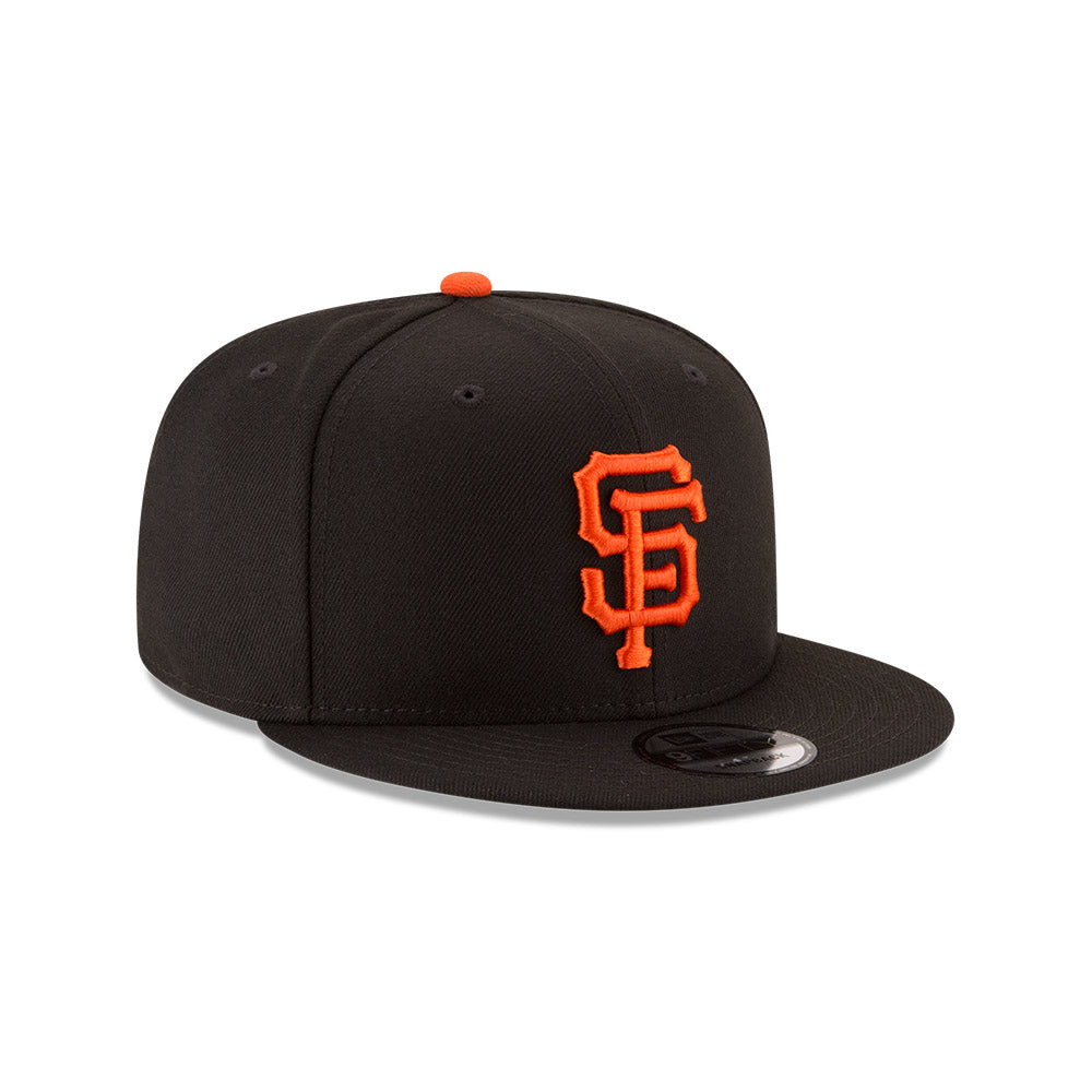 San Francisco Giants New Era Black 9FIFTY Snapback Hat、mySite、vikingsvslions