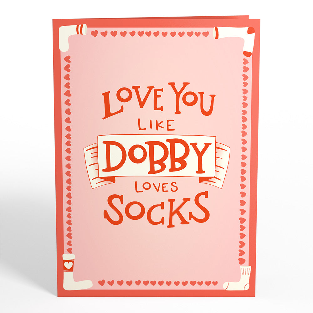 Harry Potter™ Dobby™ Valentine’s Day Pop-Up Card、mySite、solidvoid