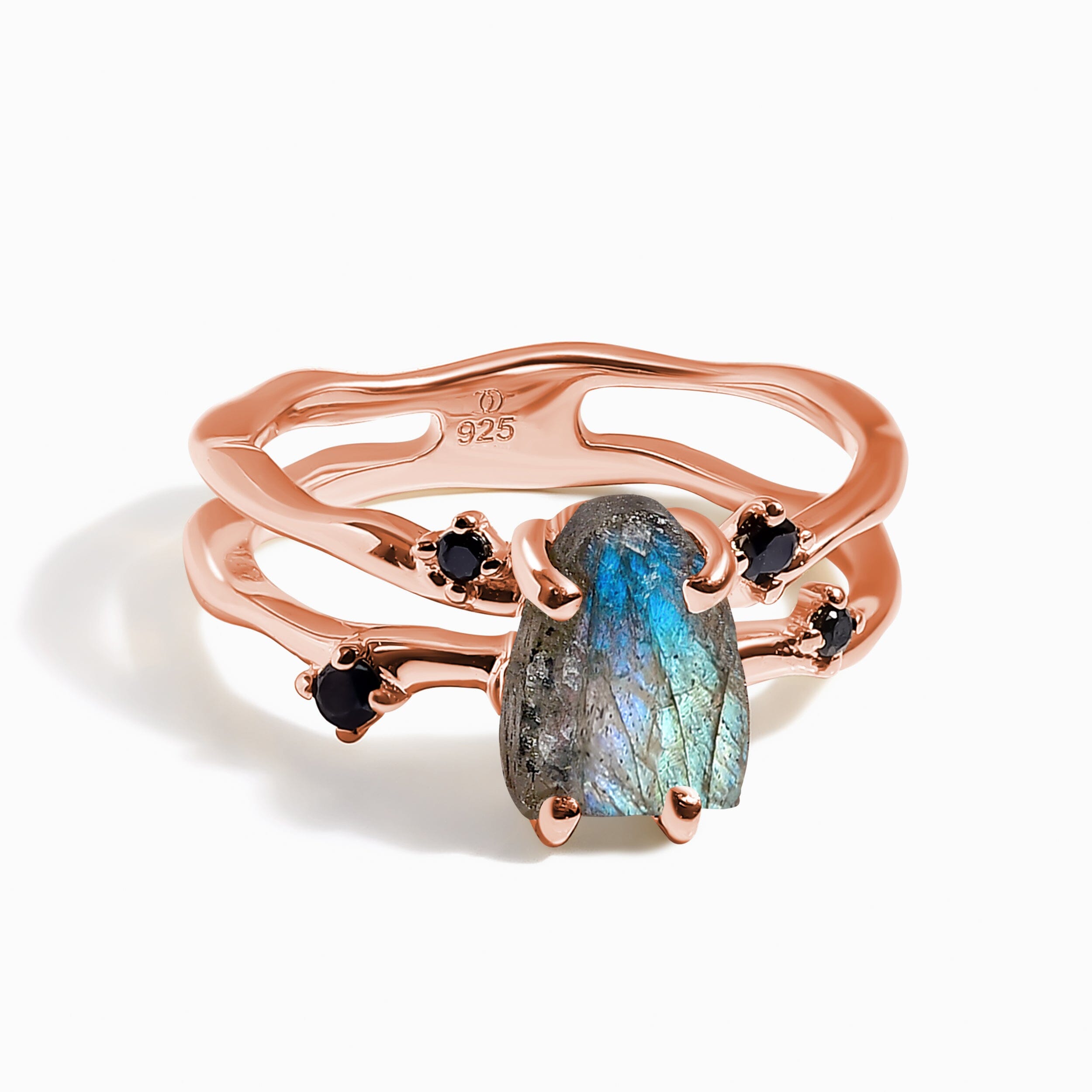 Raw Crystal Ring - Flow Labradorite、mySite、hinf8tx79