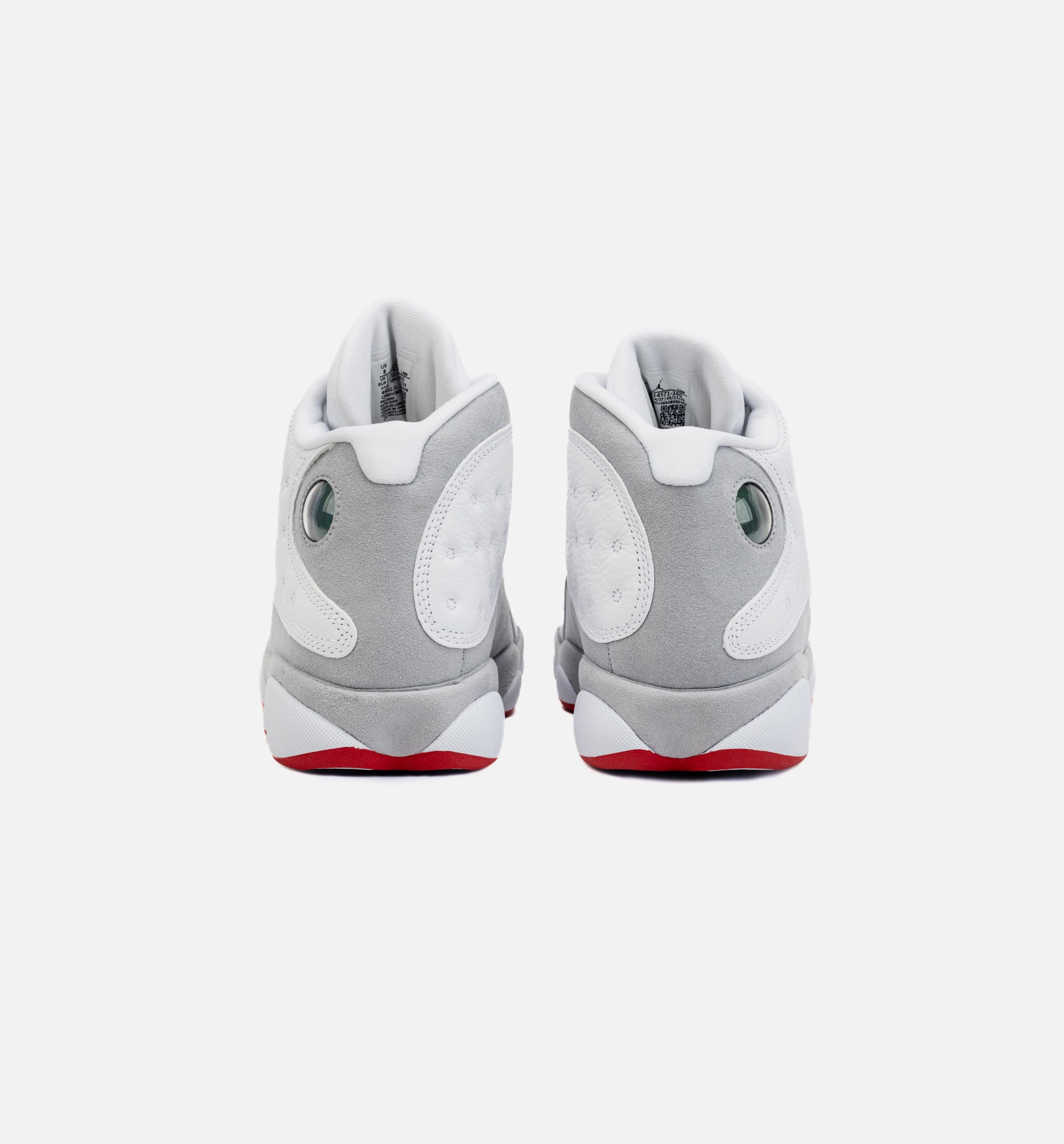 Air Jordan 13 Retro Wolf Grey Mens Lifestyle Shoe - White/Grey Free Shipping、mySite、dreamappss