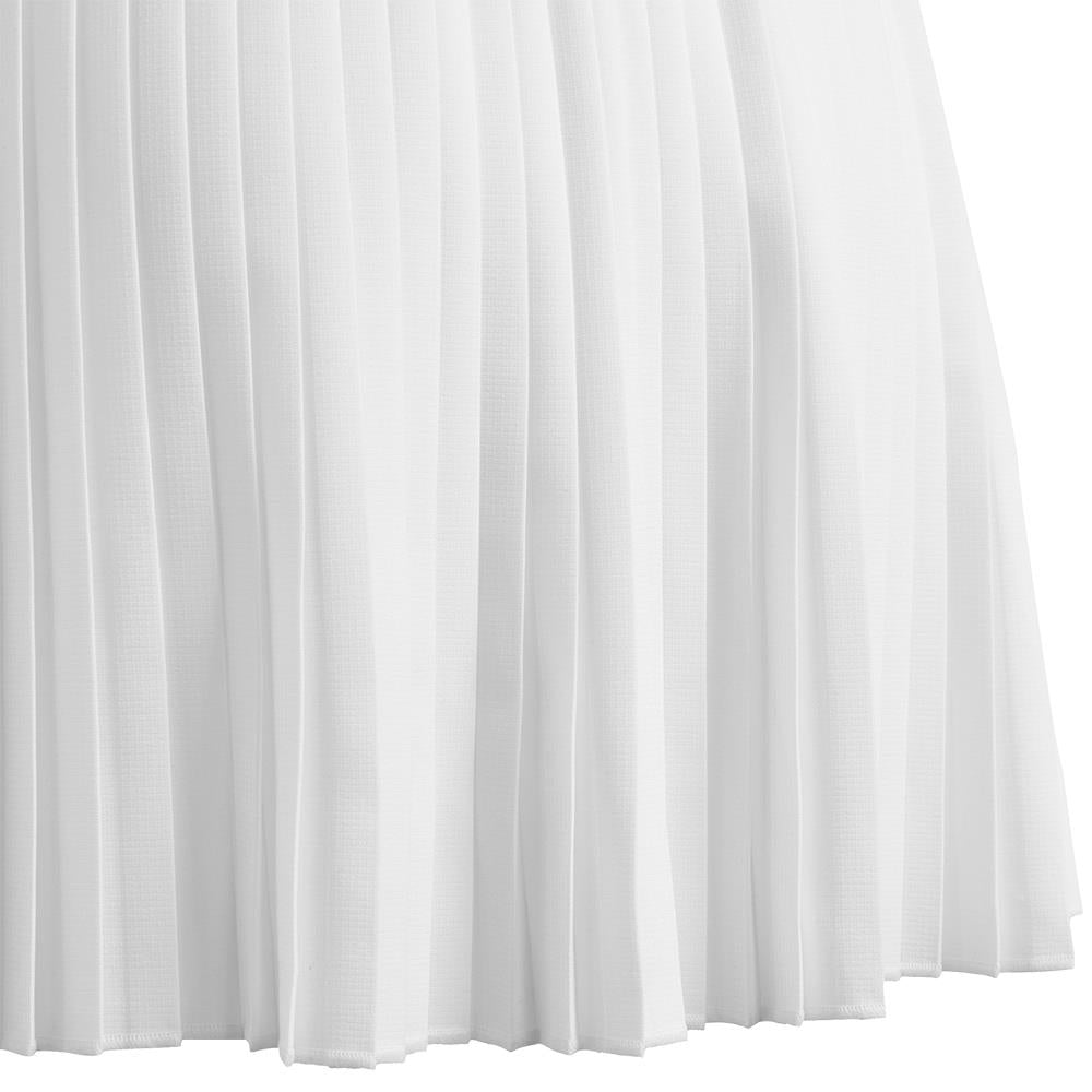 adidas Girl's Club Pleated Skirt - White