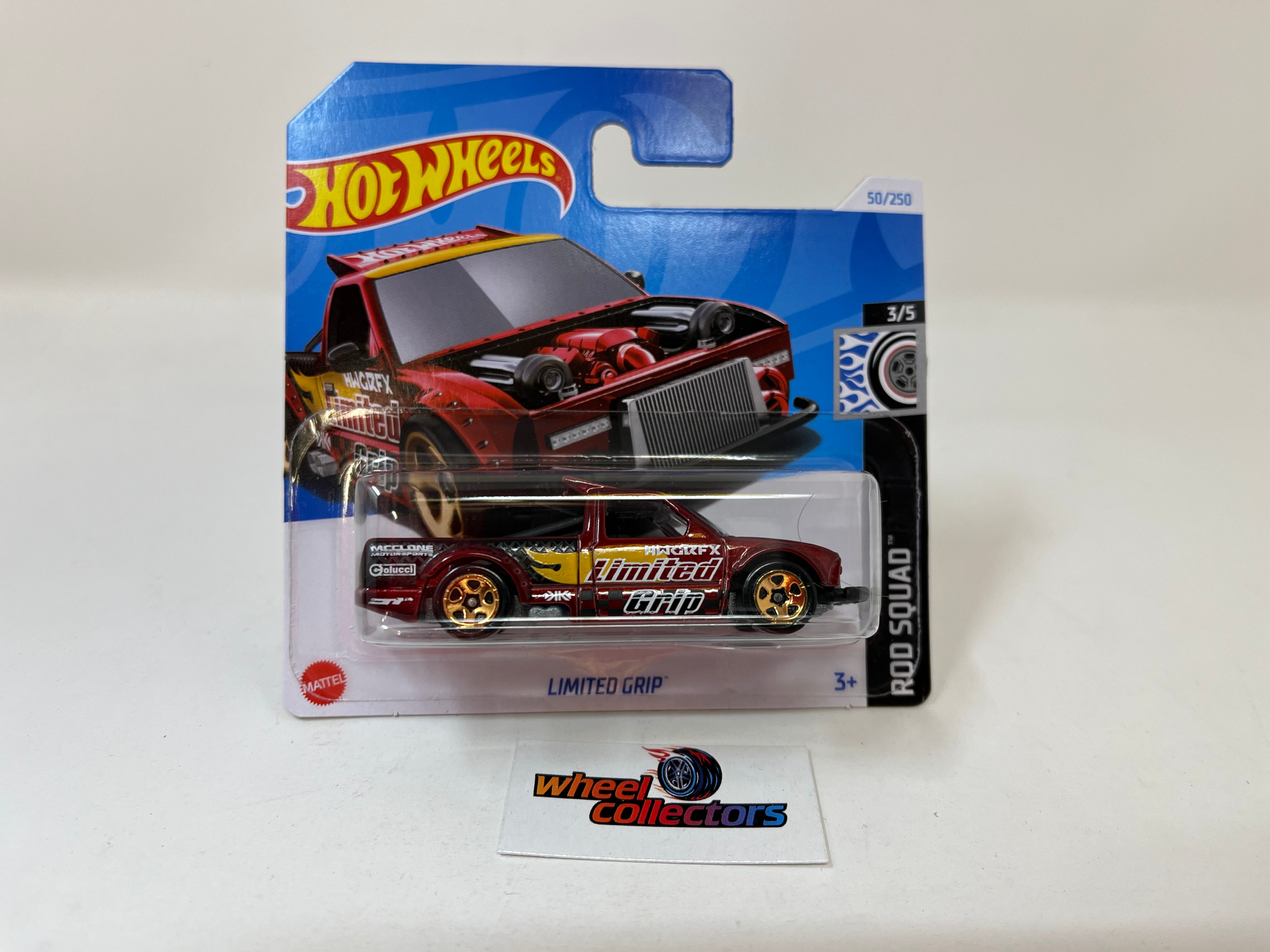 Limited Grip #50 * Burgundy * 2024 Hot Wheels * SHORT CARD、mySite、hgirdovlk