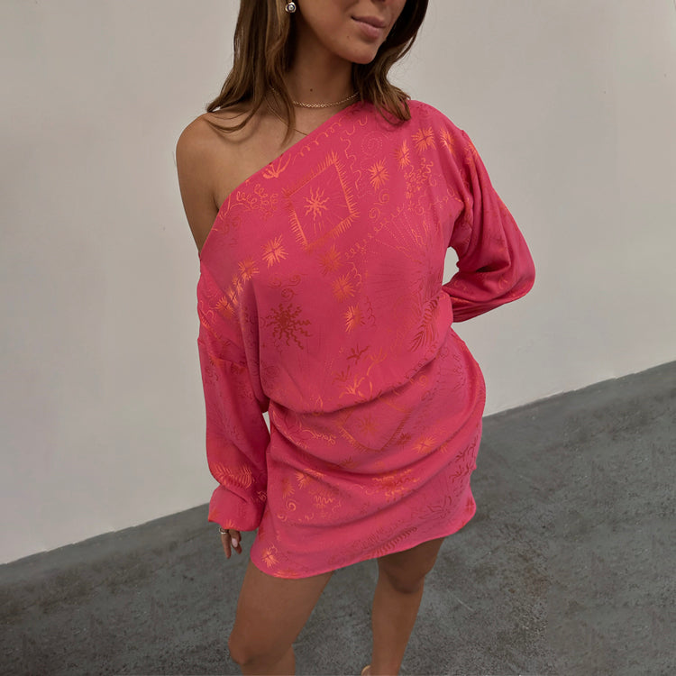 Pink Safari Mini Tilly Dress、mySite、solidvoid
