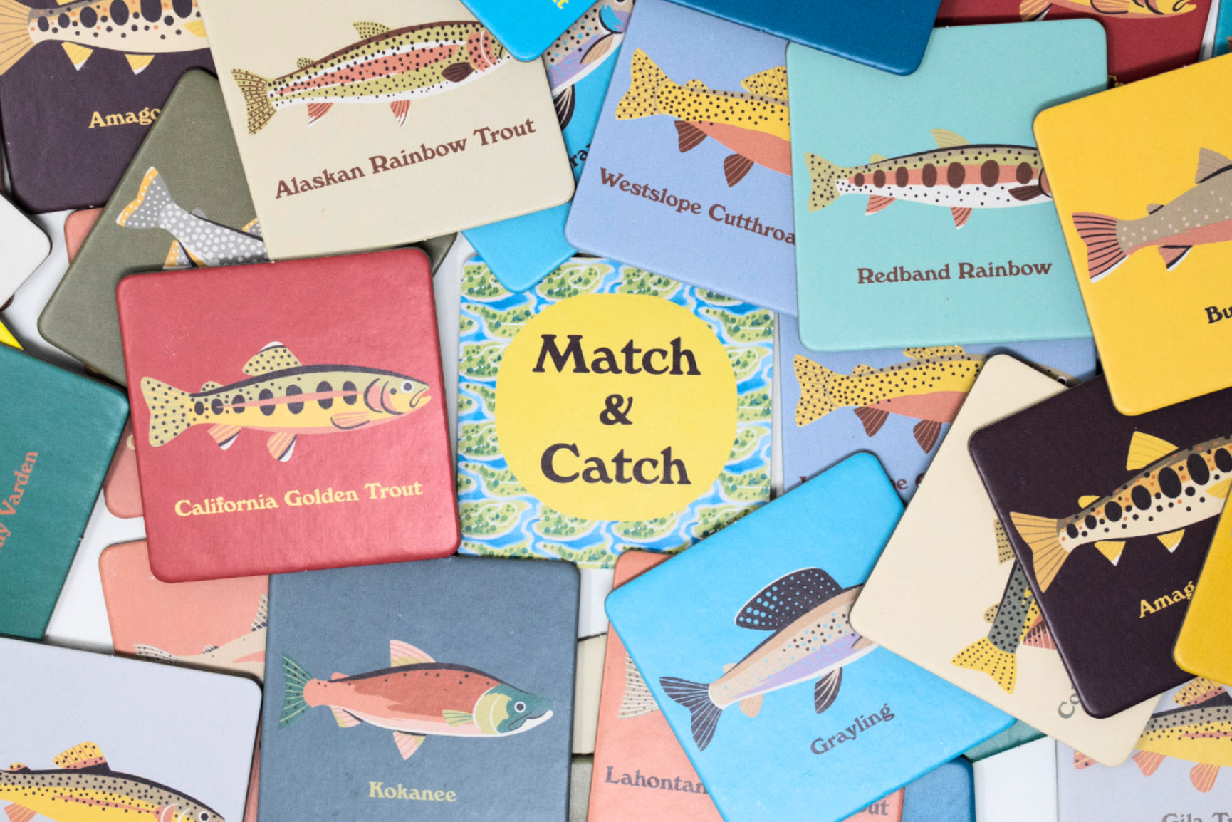 Match and Catch Native Trout Memory Game、mySite、solidvoid