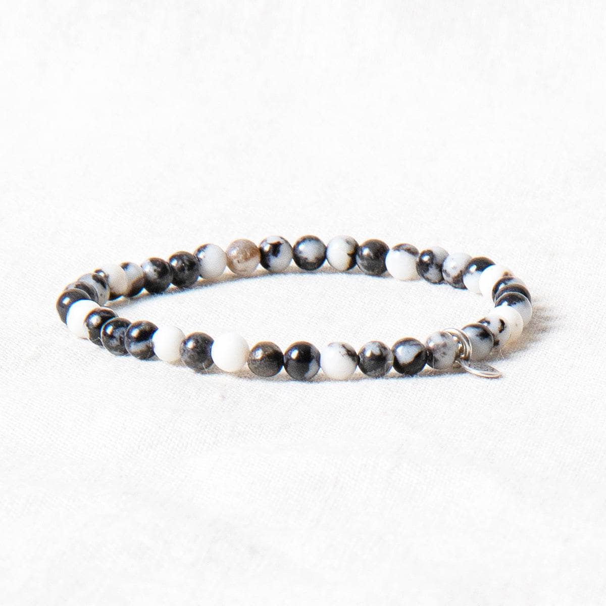 Black/White Zebra Jasper Energy Bracelet、mySite、hinf8tx79