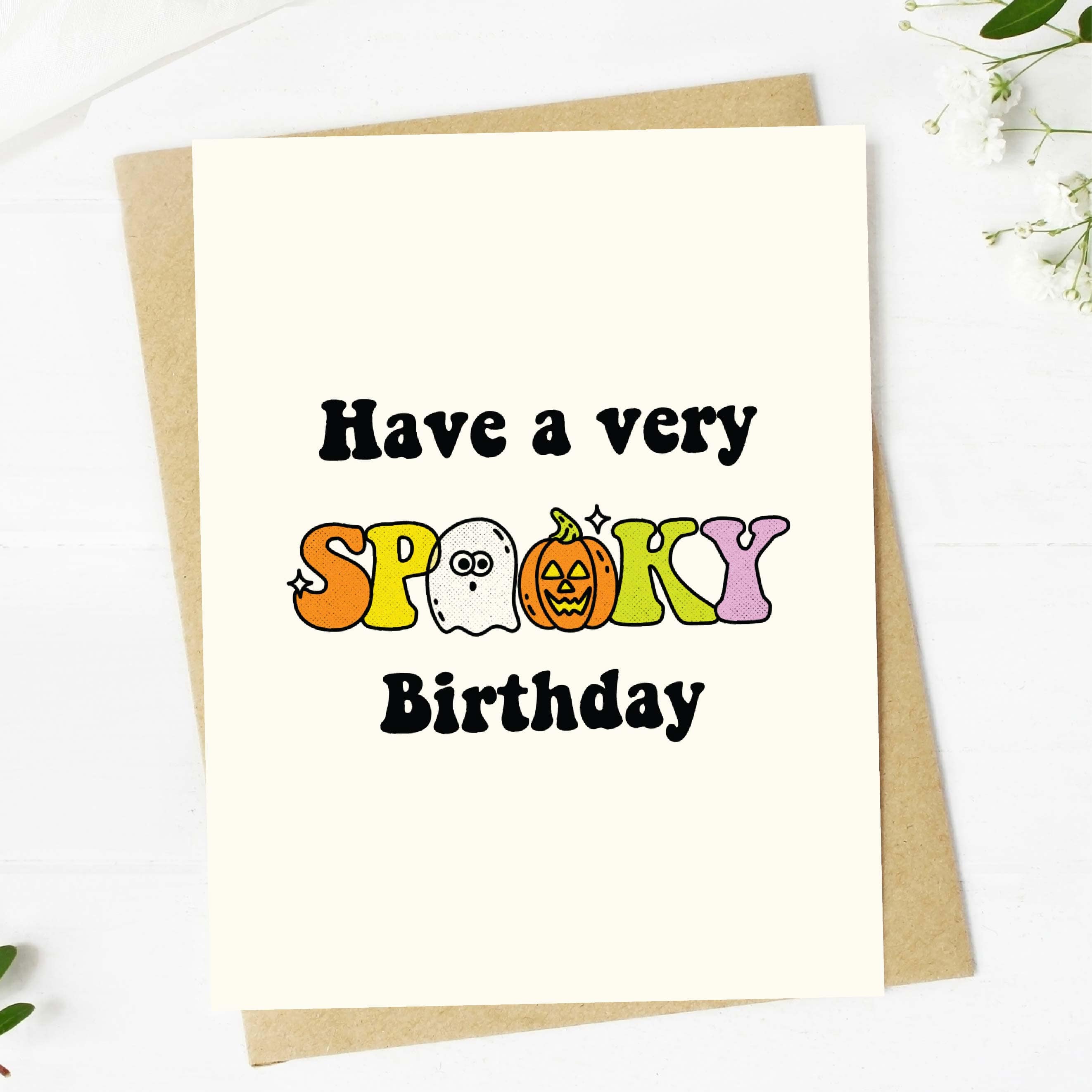  Have A Very Spooky Birthday Greeting Card、mySite、elrpsem3k