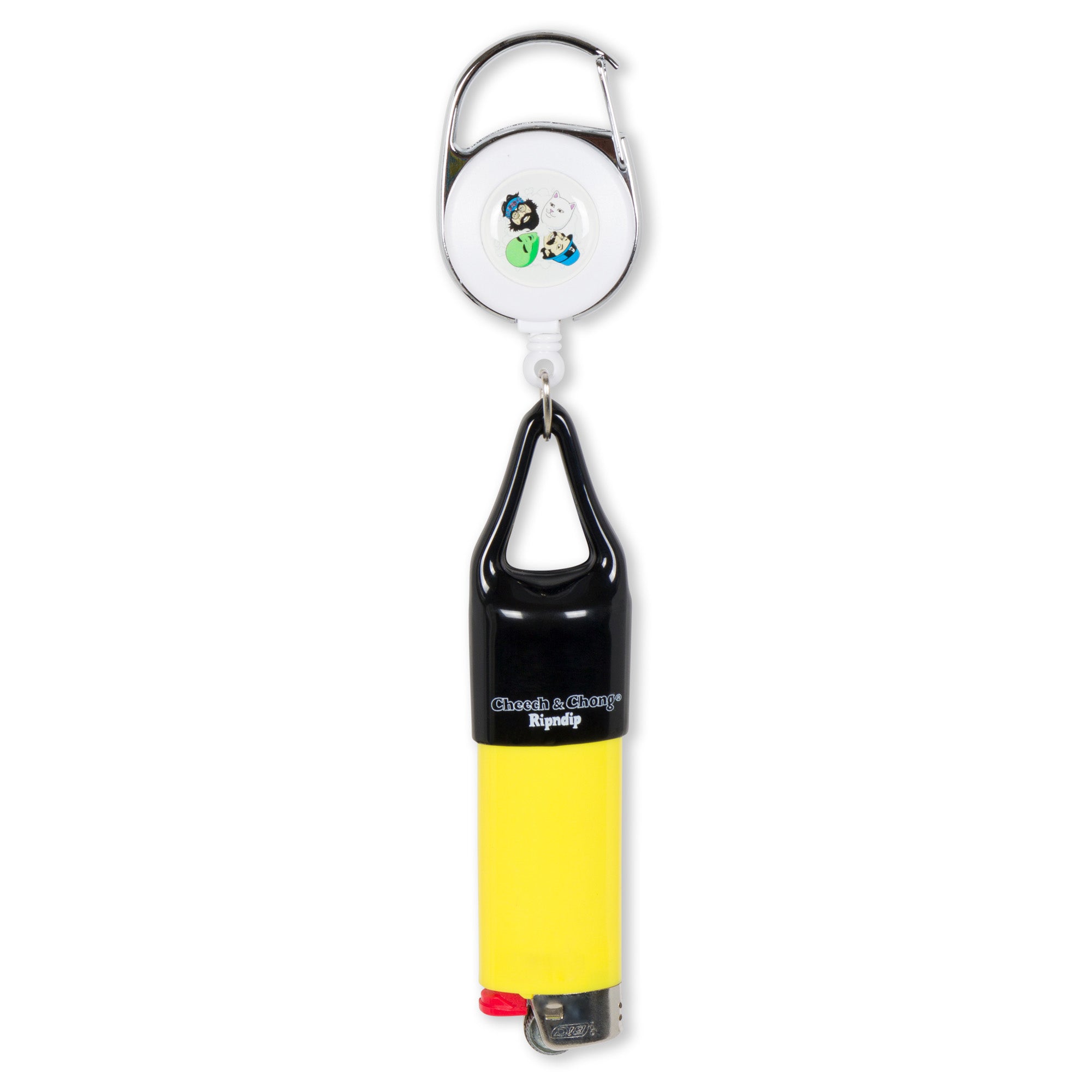  Puff Puff Lighter Leash Keychain (Black)、mySite、merchandisen