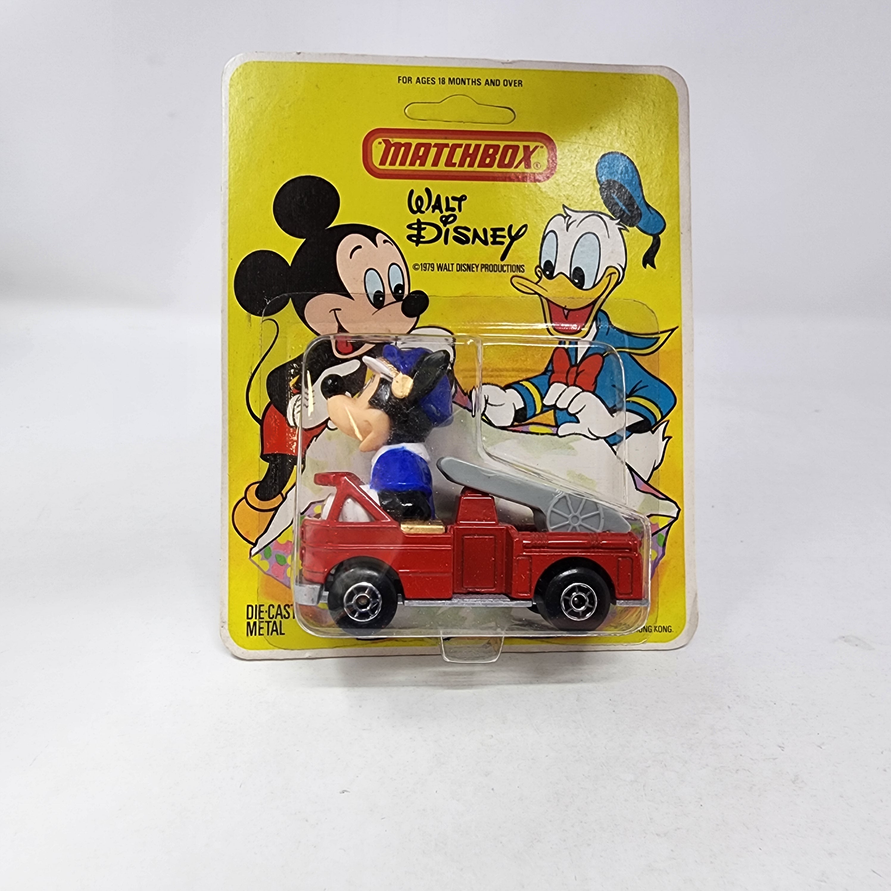 Mickey WD-1 w/ Fire Truck * 1979 Lesney Matchbox Walt Disney、mySite、hgirdovlk