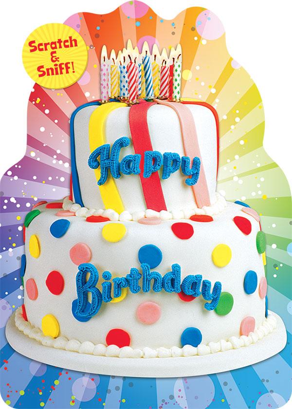  Birthday Cake Scratch & Sniff Card、mySite、ghnorth