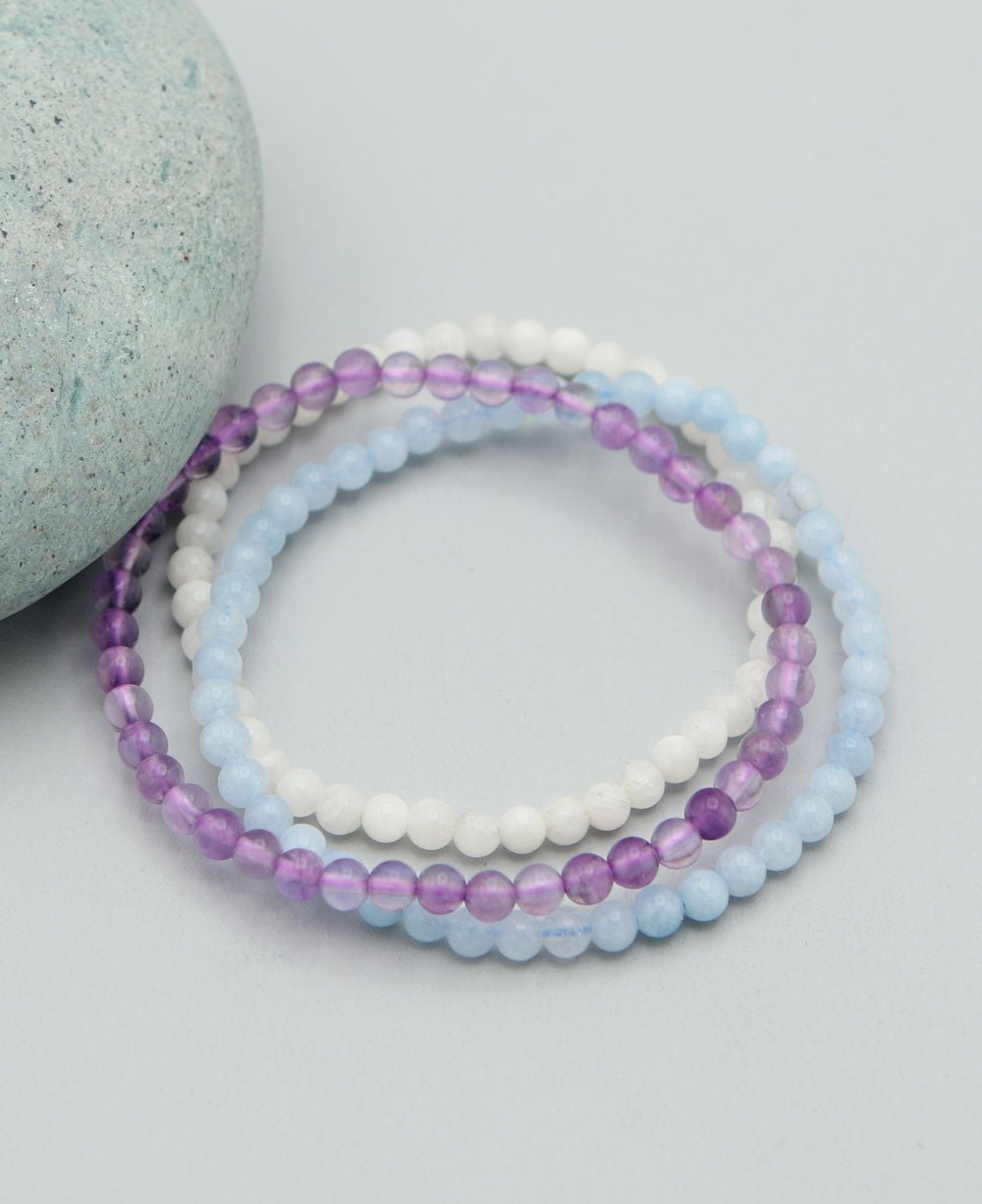 Energy Bracelets for Tranquility, Set of 3、mySite、topwebapps