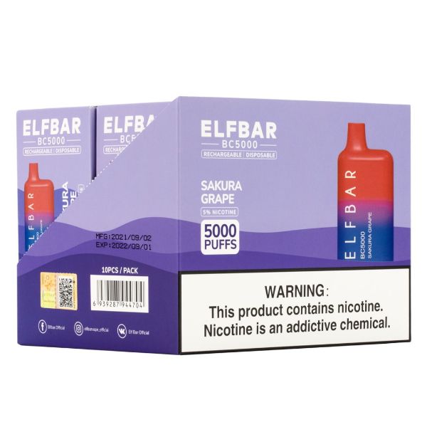Elf Bar BC5000 Disposable 10-Pack、mySite、zt4zffjzw