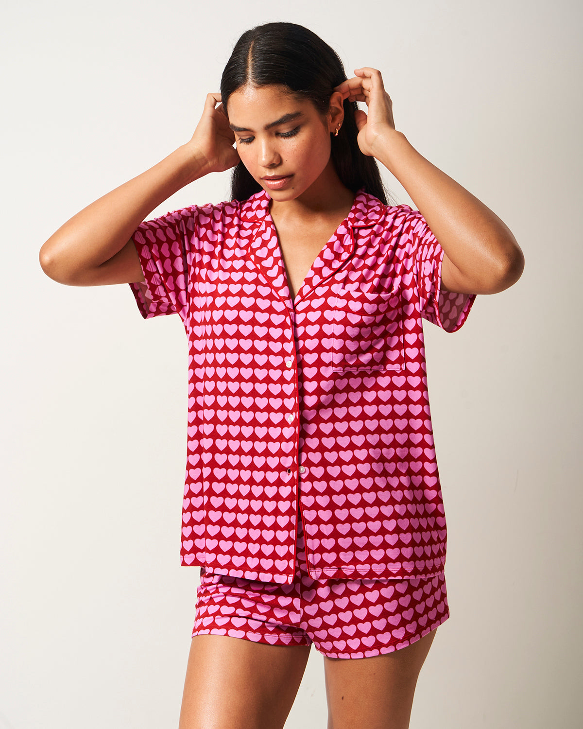 Short Pyjama Set - Heart & Soul、mySite、bengalsvssteelers