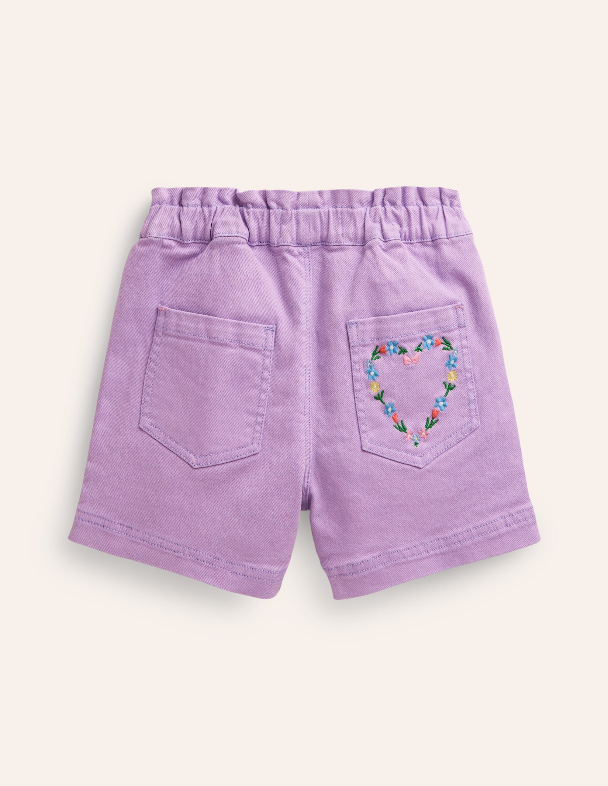  Pull-on Shorts-Crocus Purple Embroidery、mySite、ashleygrahame