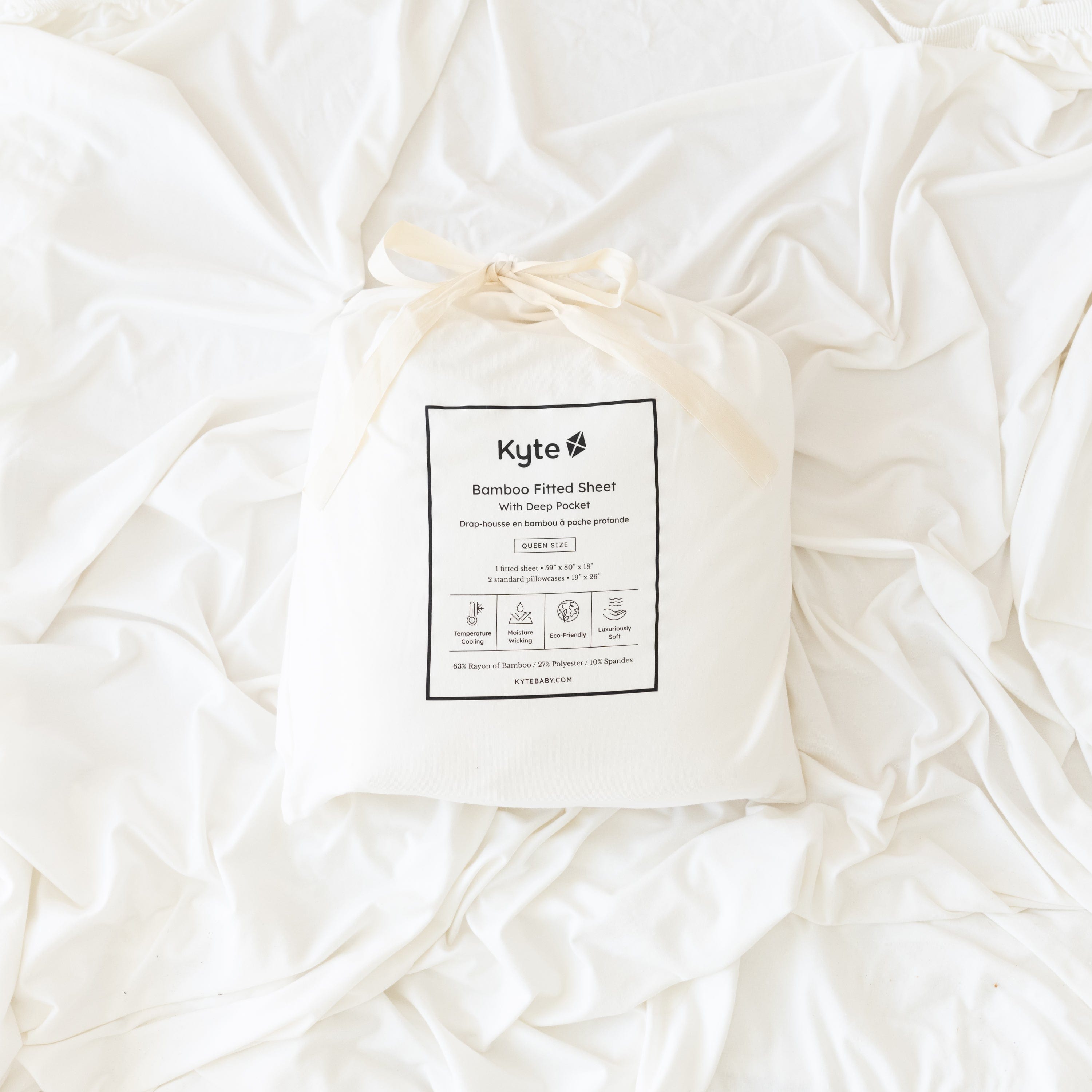  Fitted Sheet with Pillowcases in Cloud、mySite、layawaytickets