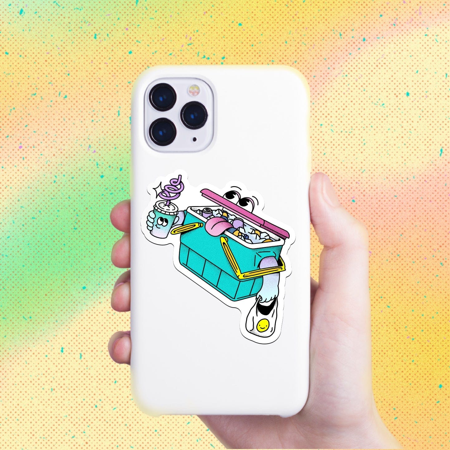  Retro Cooler Sticker、mySite、elrpsem3k