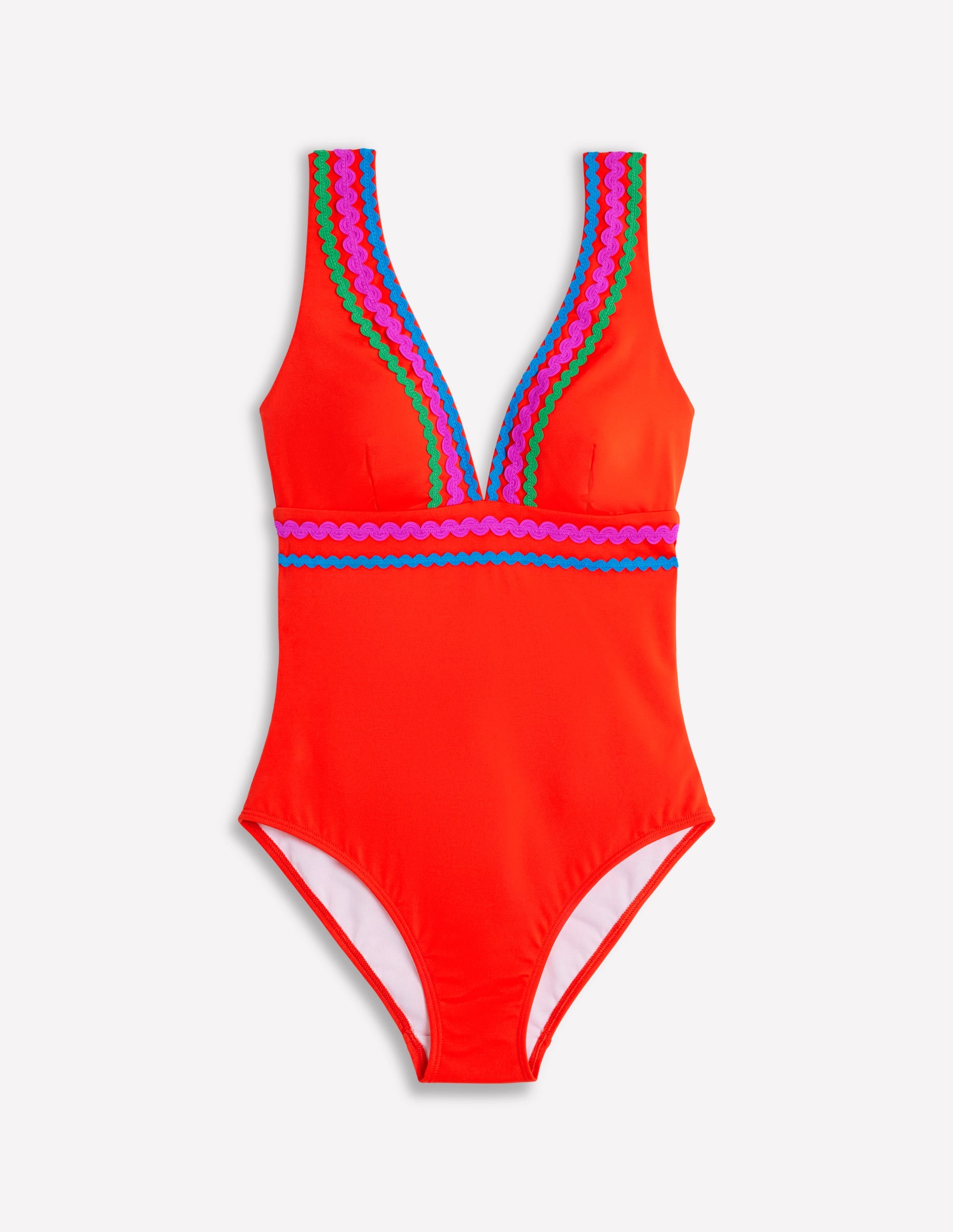  Porto V-Neck Swimsuit-Fire Red Rik Rak、mySite、ashleygrahame
