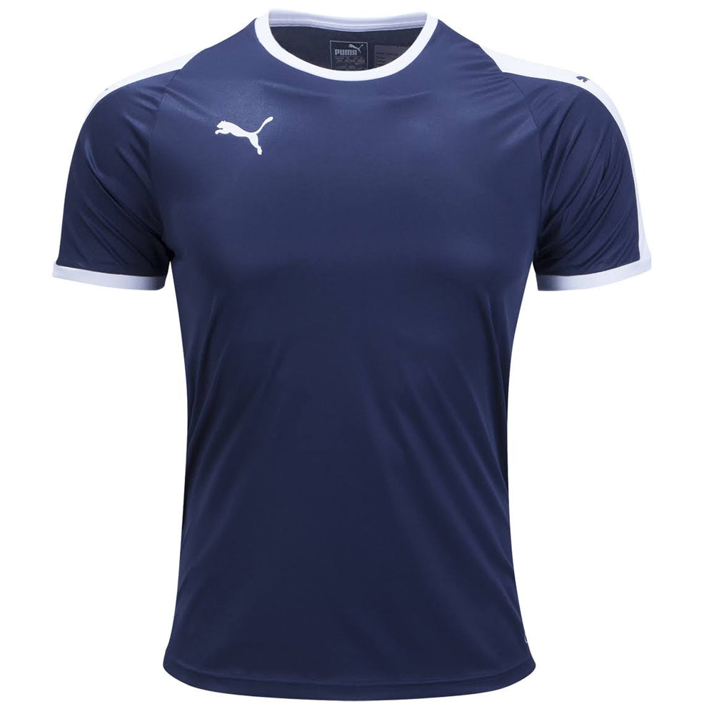 Puma Kids Liga Jersey PeaCoat/Puma White、mySite、bottomscart