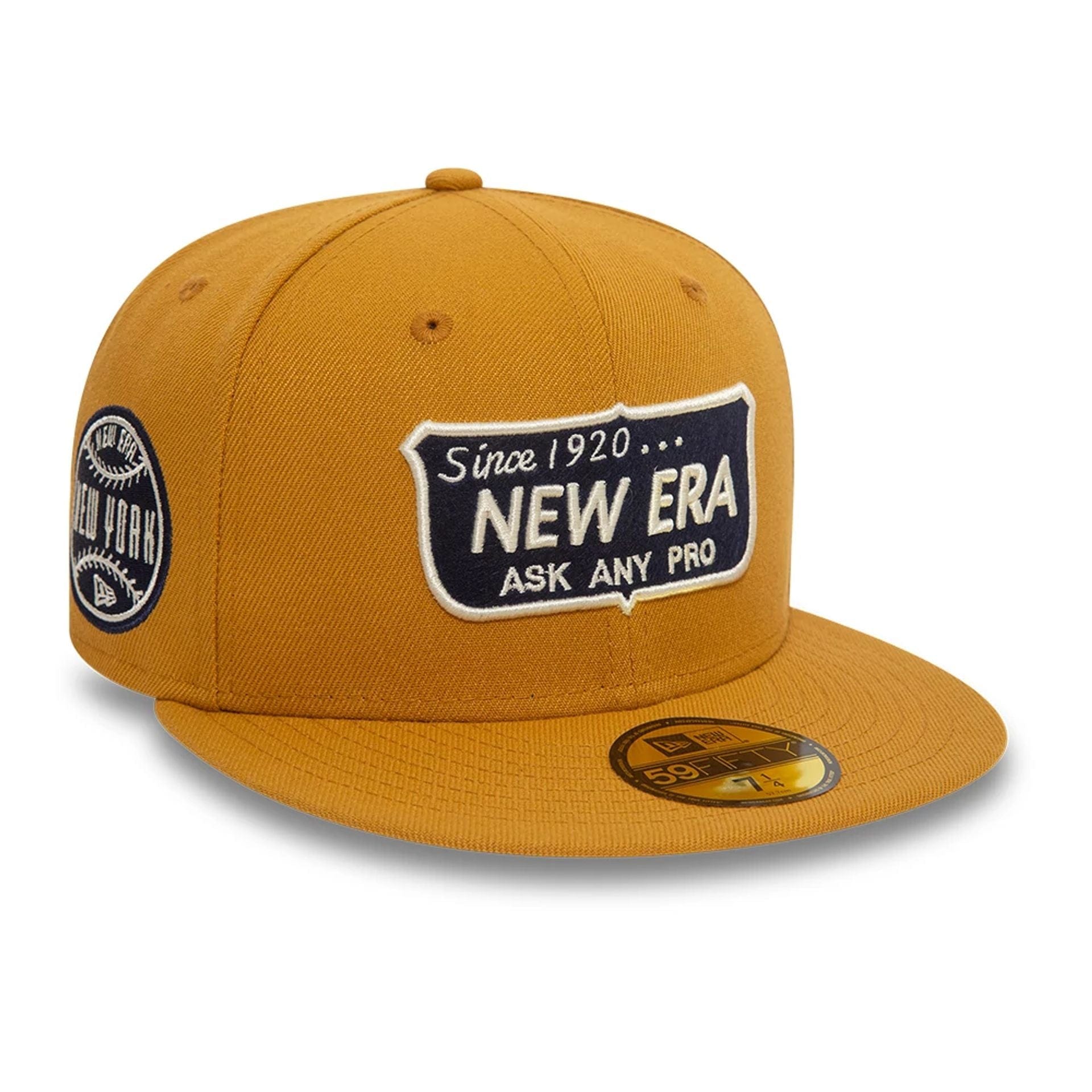 New Era Shield Tan 59FIFTY Fitted Cap、mySite、vikingsvslions