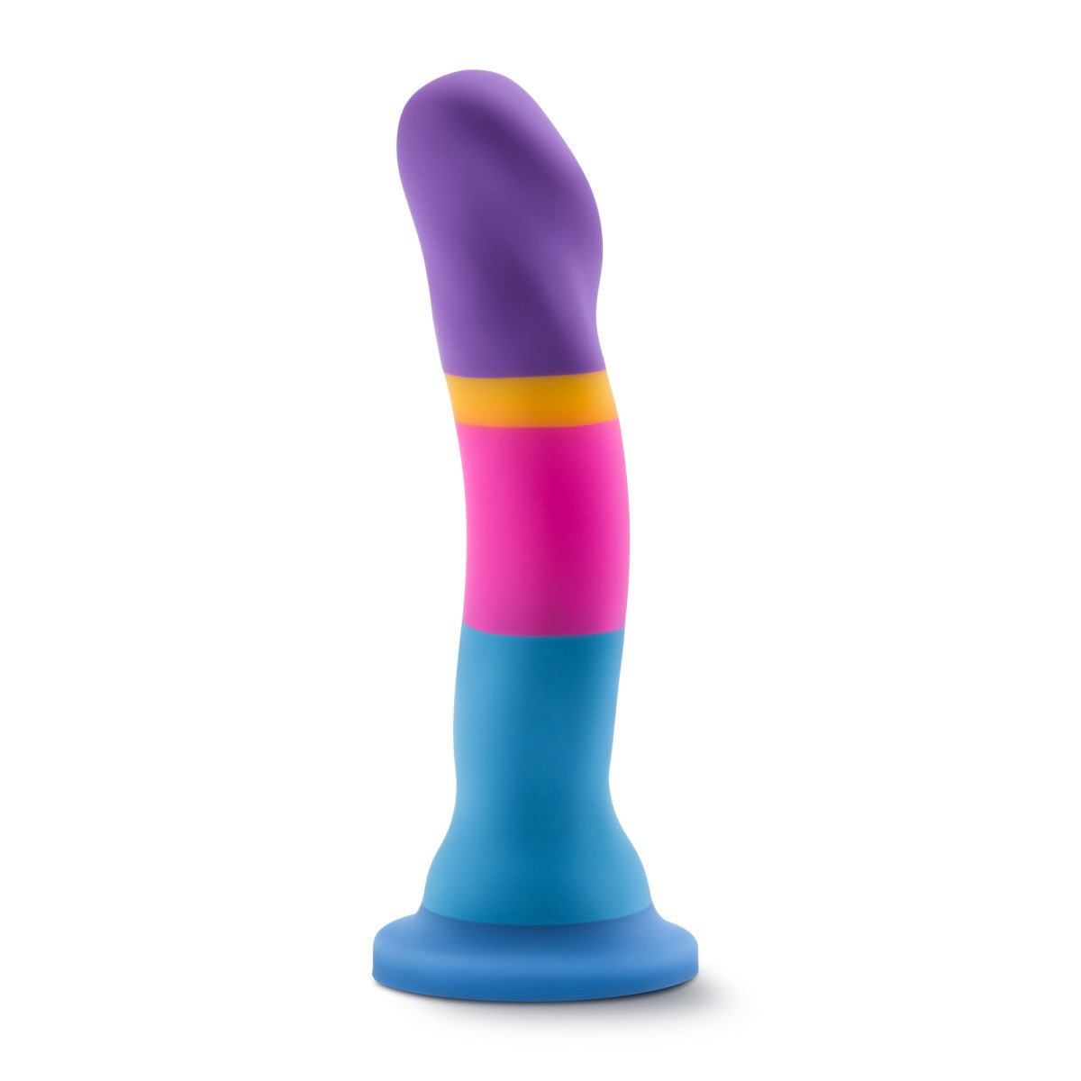 Avant By Blush® | Hot 'n' Cool D1: Artisan 7 Inch Curved G-Spot Dildo with Suction Cup Base - Elegantly Made with Smooth Ultrasilk® Purio™ Silicone、mySite、bottomscart