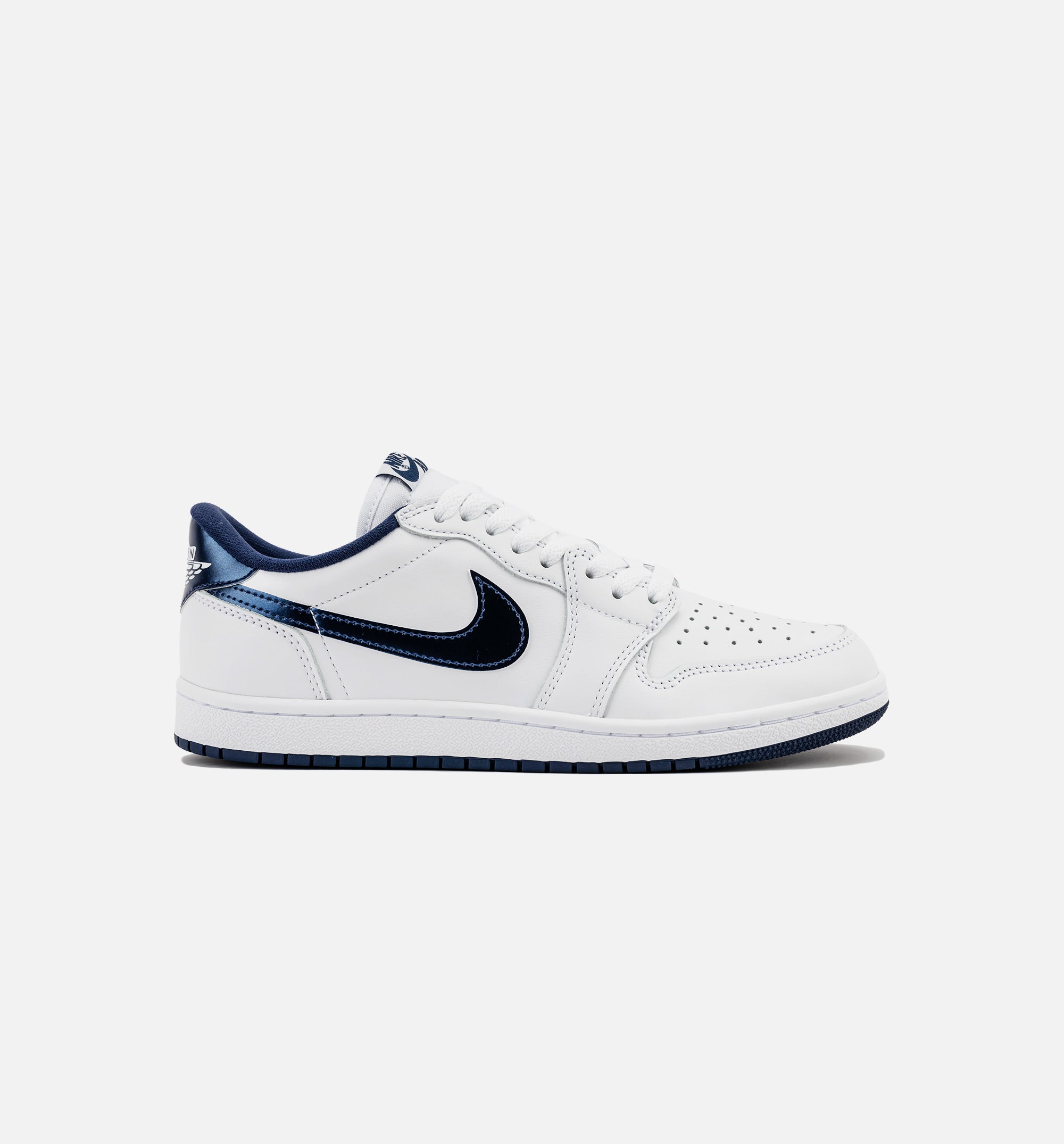 Air Jordan 1 Retro Low '85 Mens Lifestyle Shoe - Summit White/Navy/White、mySite、dreamappss