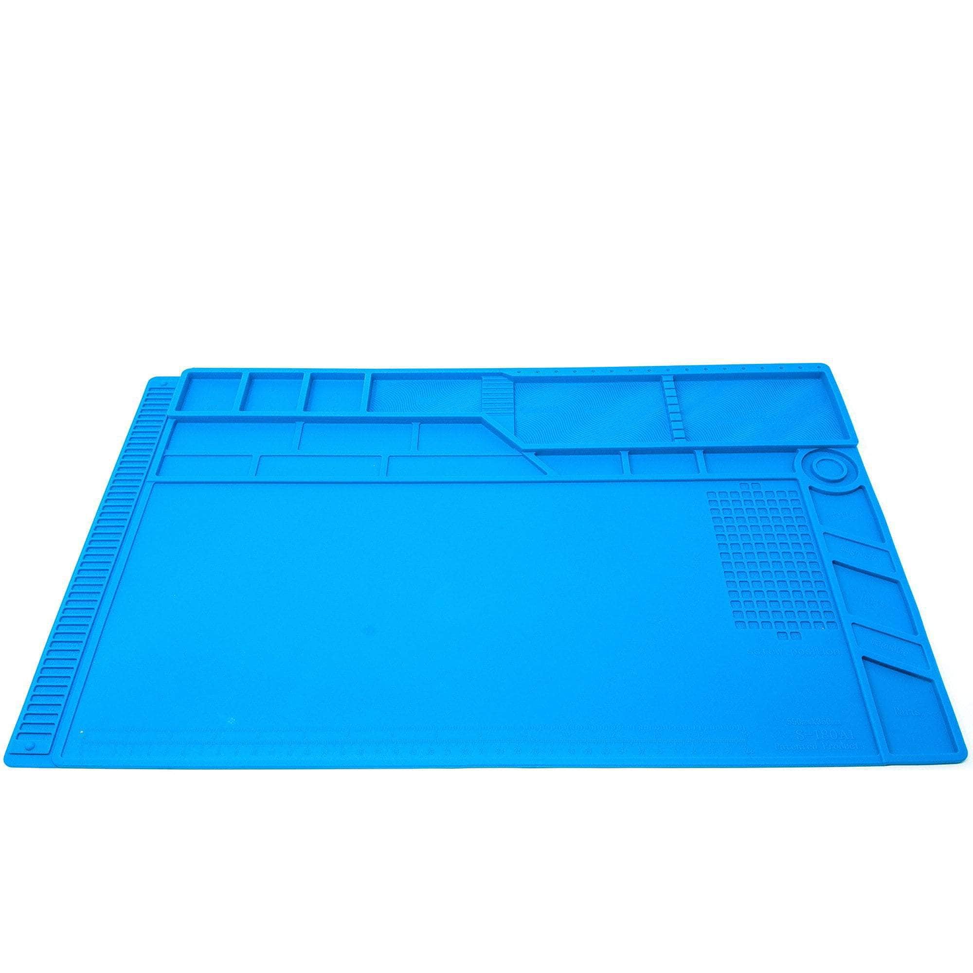 S-180A1 Large Heat Resistant Silicone Soldering Work Mat w/ Magnets、mySite、merchandisen