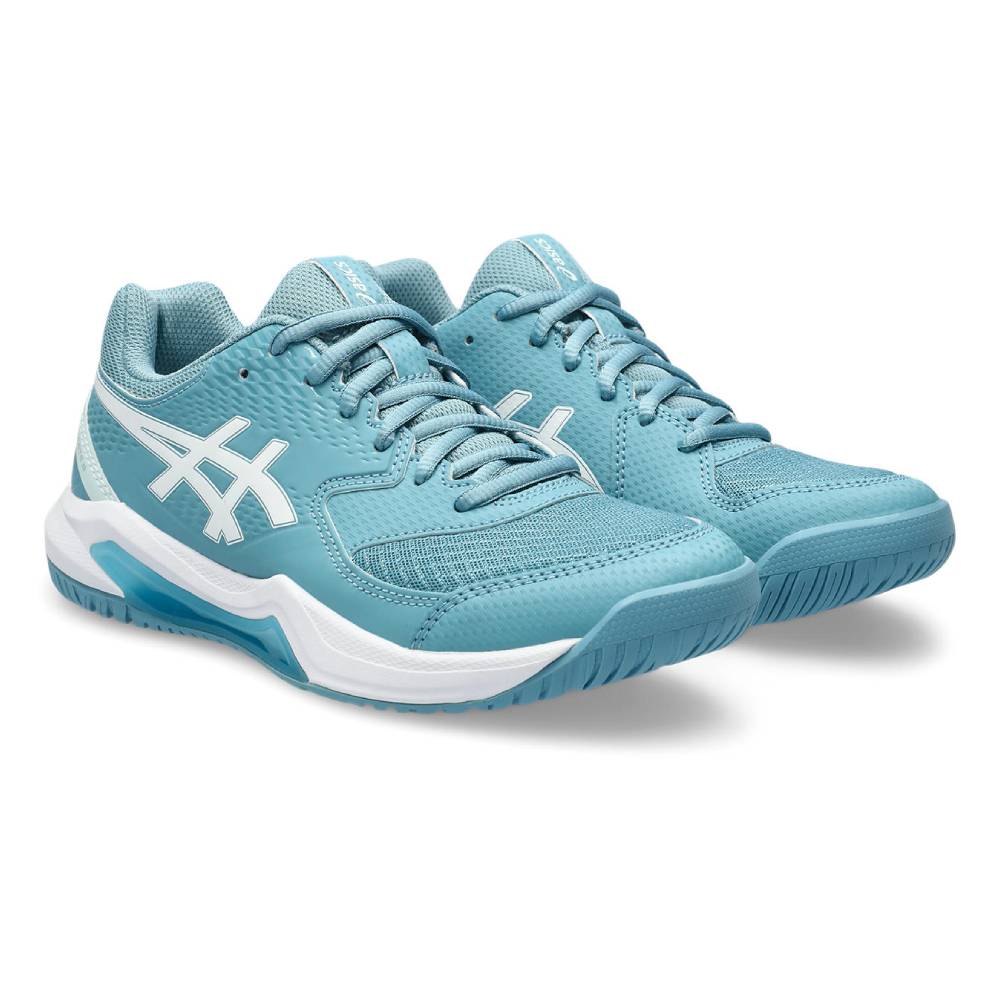Asics Gel Dedicate 8 Women's Tennis Shoe (Blue/White)、mySite、neckold