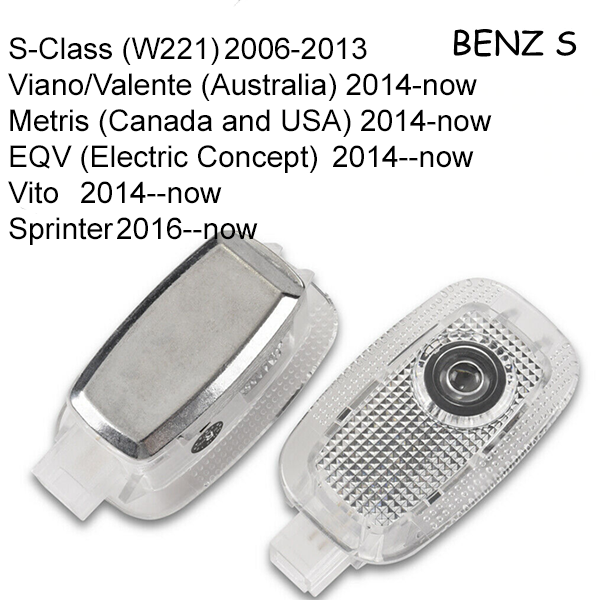 2x Mercedes-Benz DOOR LIGHT (PLUG&PLAY)、mySite、nflplayoffbracketp