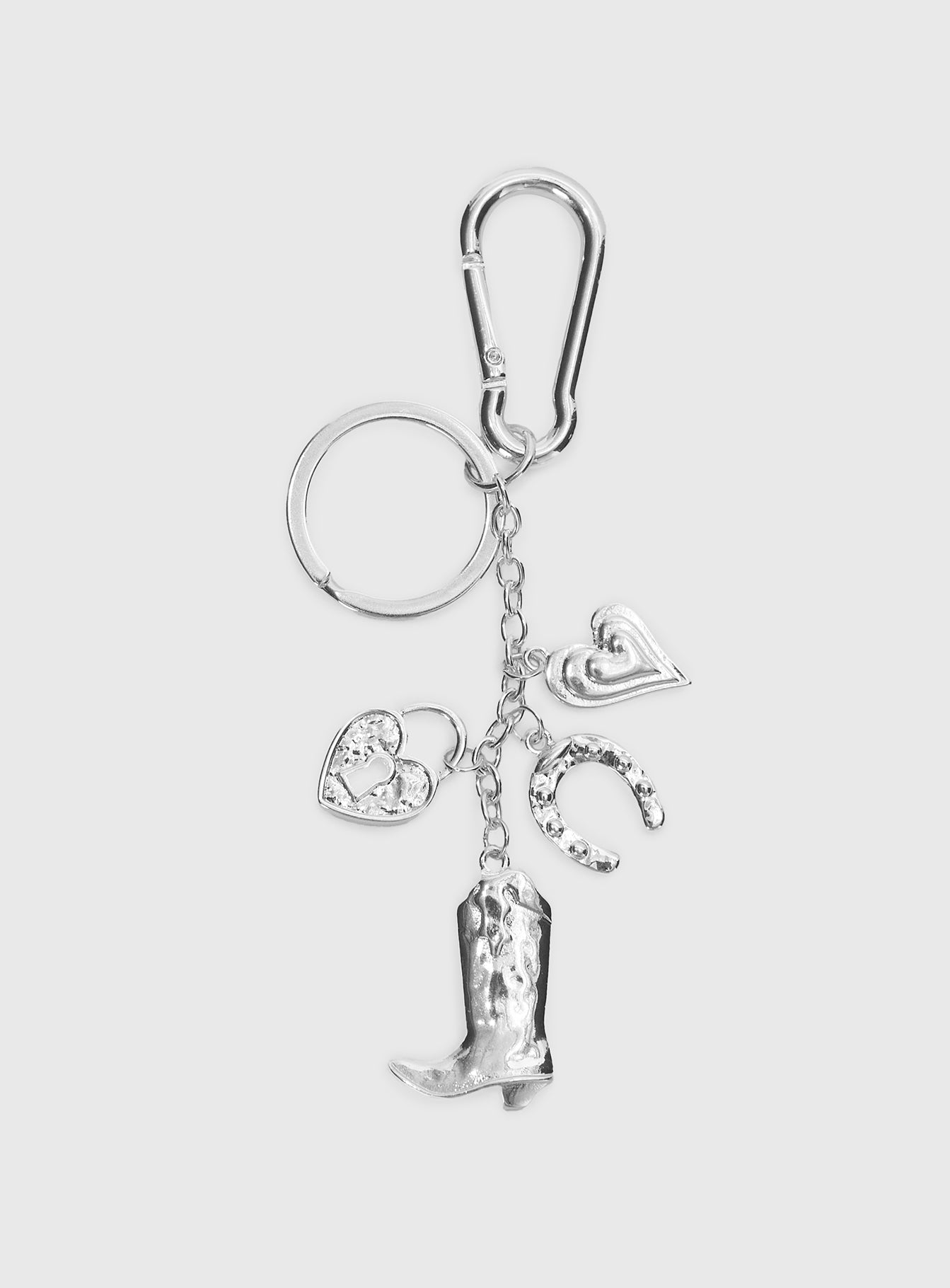 How Lucky Are We Key Chain Silver、mySite、solidvoid