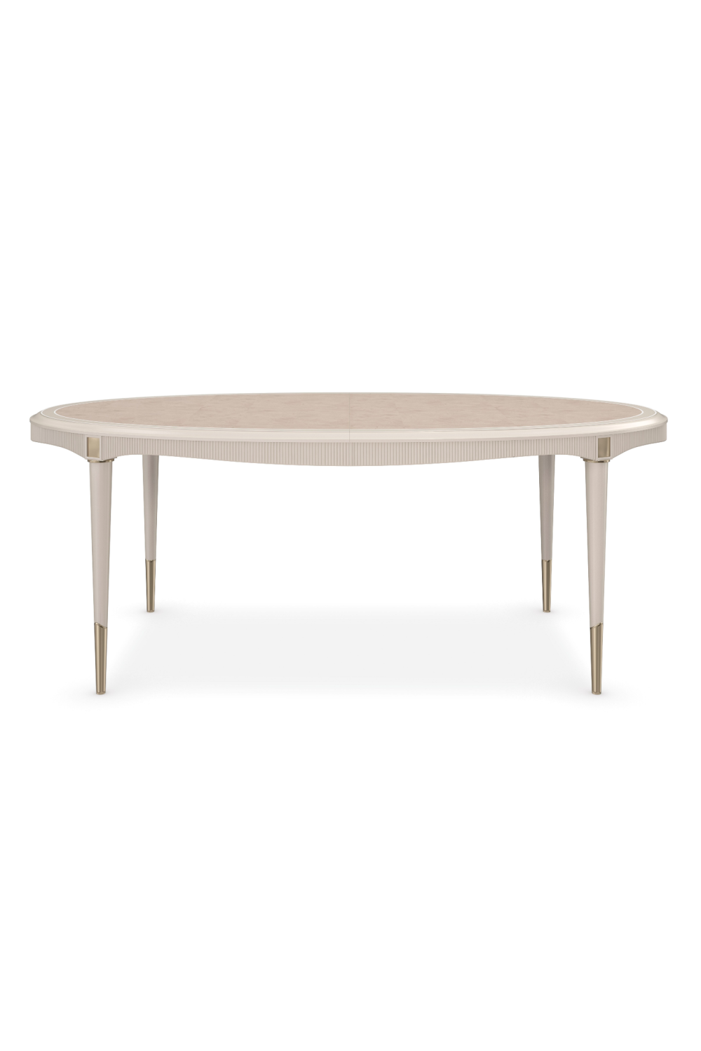 Cream Oval Dining Table | Caracole Love Feast、mySite、neckold