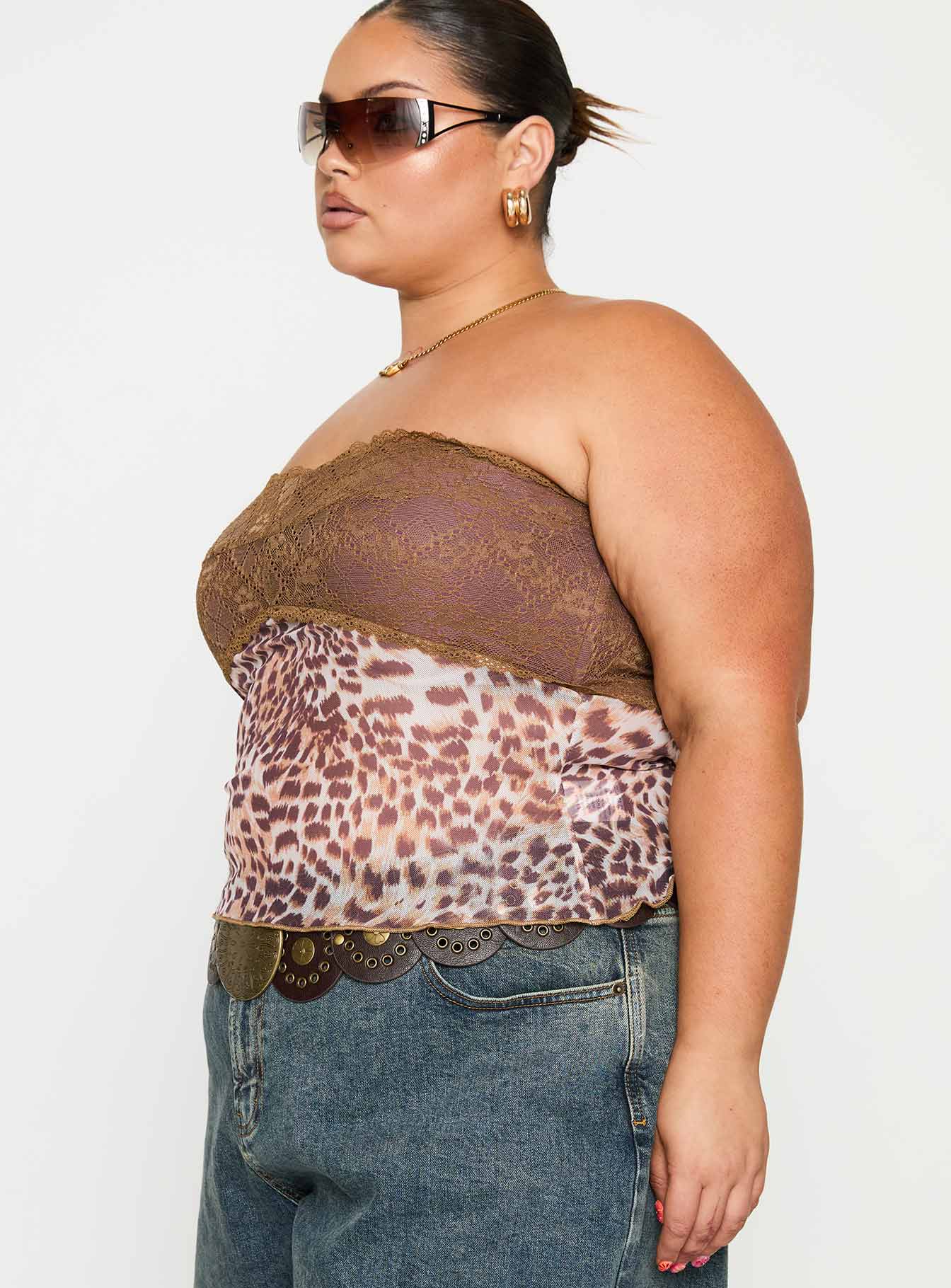 Art Deco Top Brown Curve、mySite、solidvoid