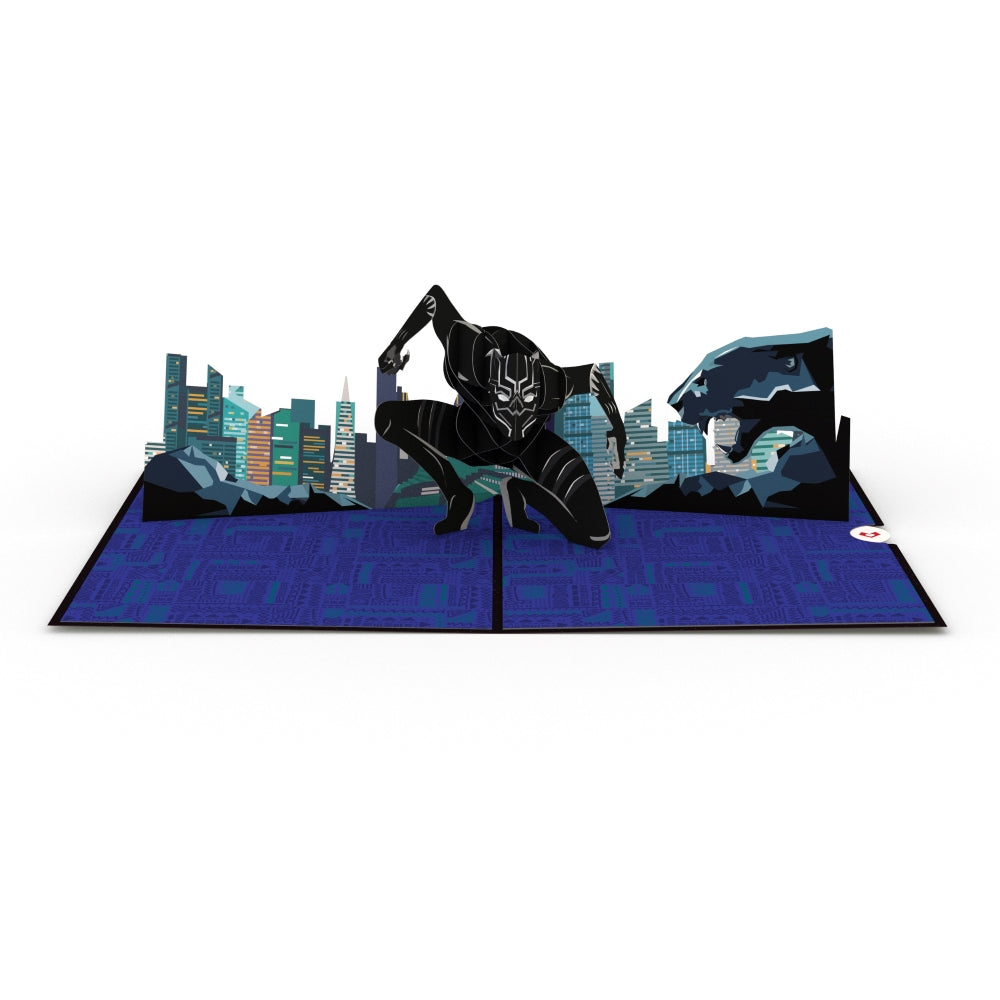 Marvel Black Panther Pop-Up Card、mySite、solidvoid