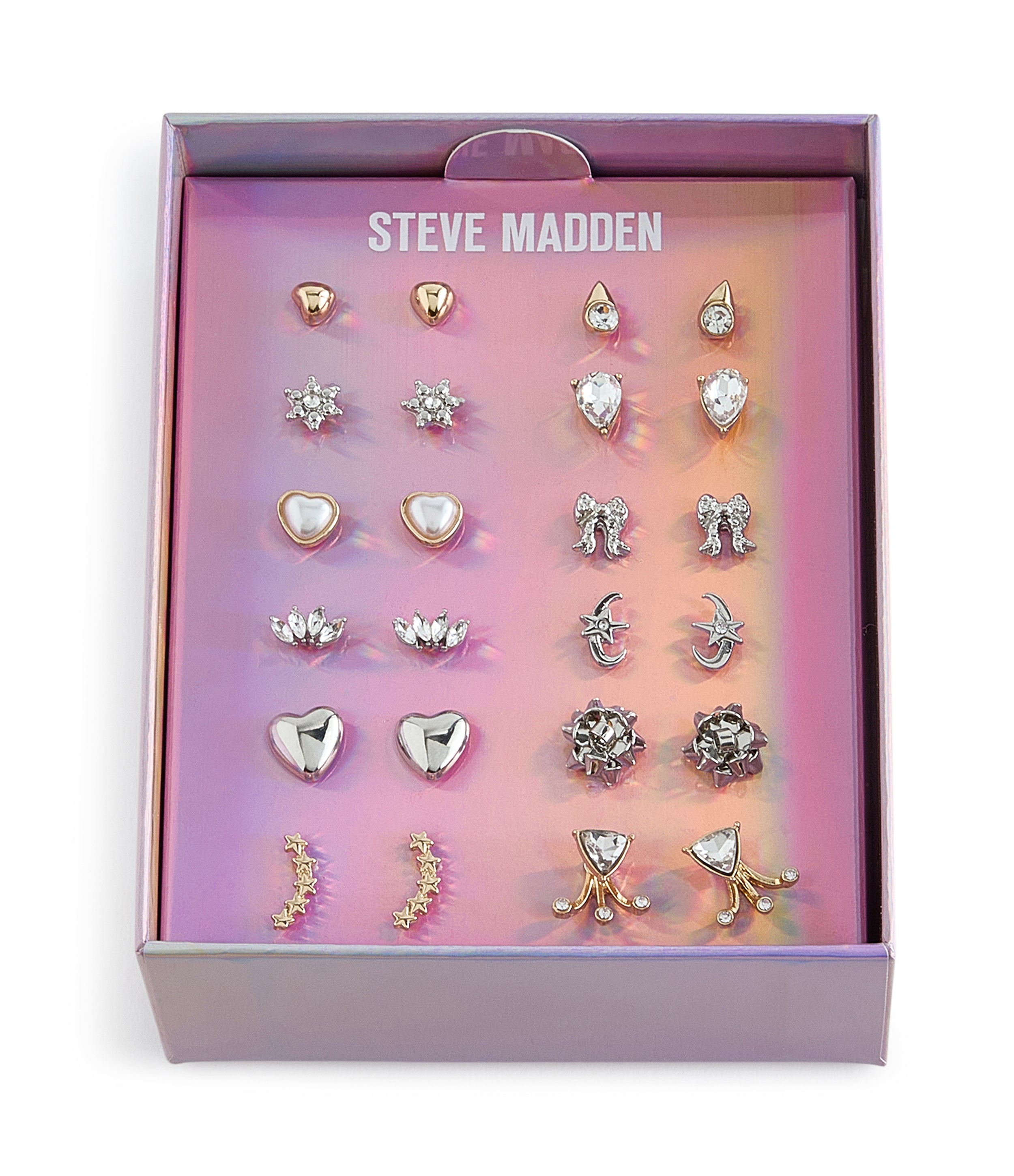 HEART MIXED STUDS CRYSTAL、mySite、dreamappss