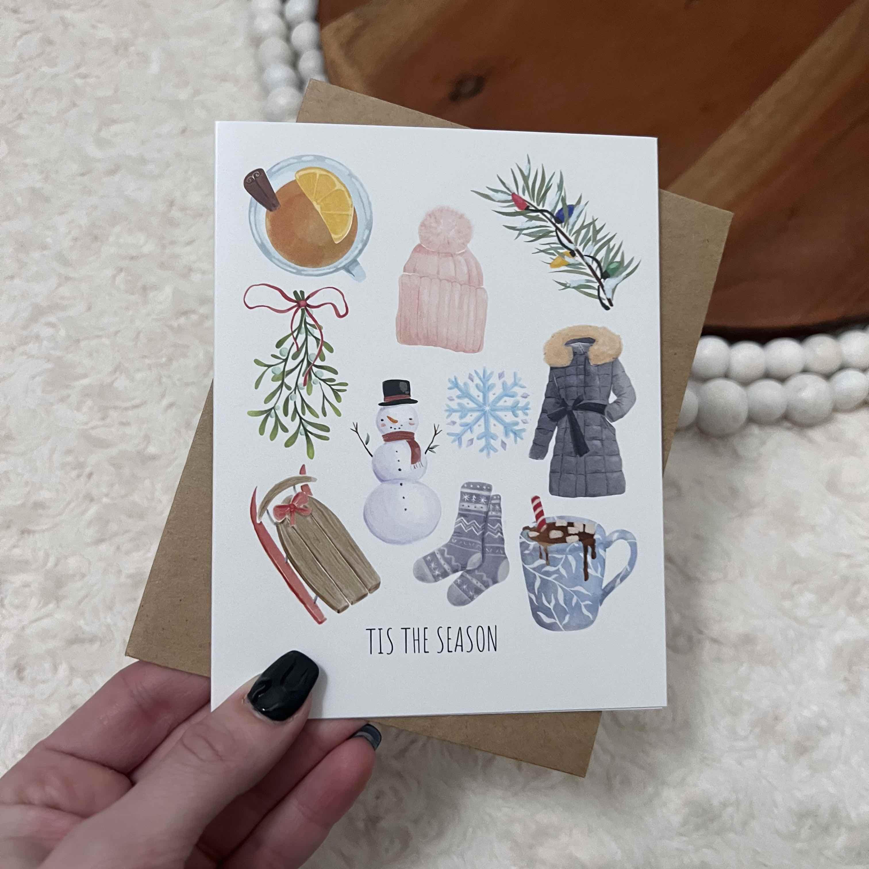  Holiday Card Essentials 15 Pack (3x of each design)、mySite、elrpsem3k